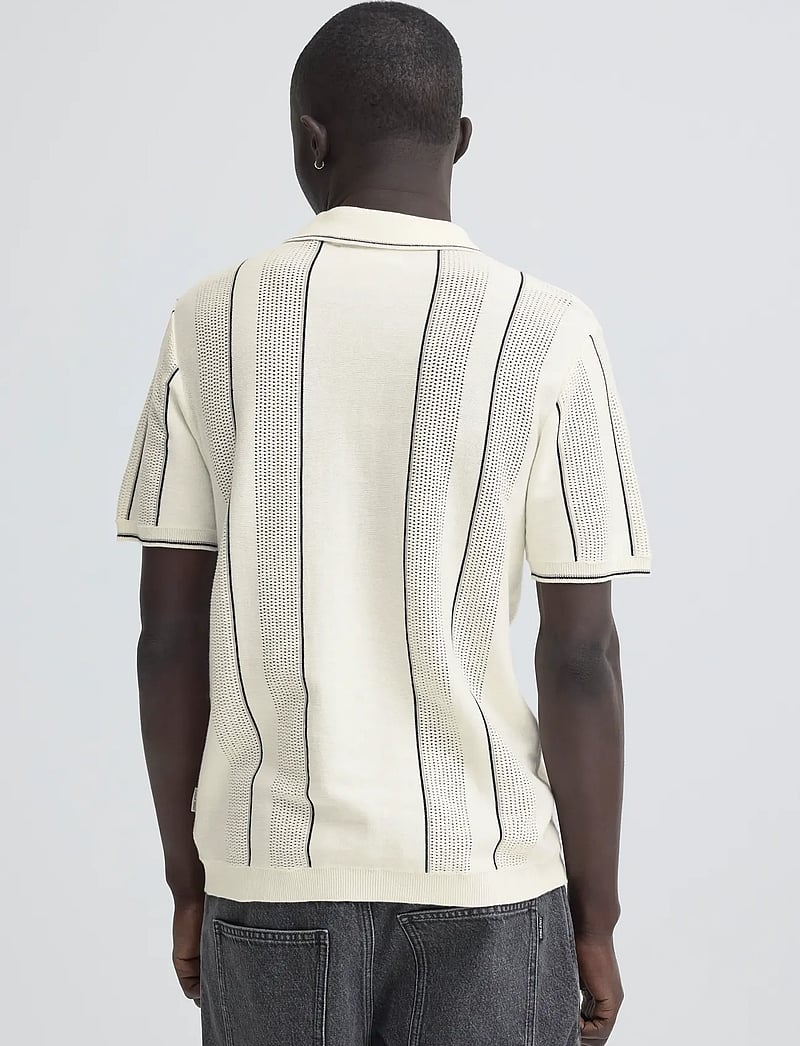 Blend - BHAVEN POLO - gestrickte polohemden - vanilla ice - 3