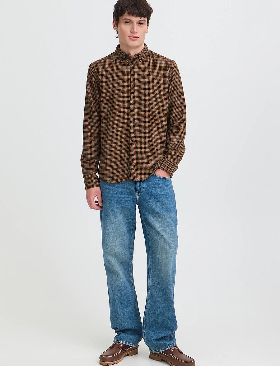 Blend - BHCLARK SHIRT - ternede skjorter - arganoil - 0