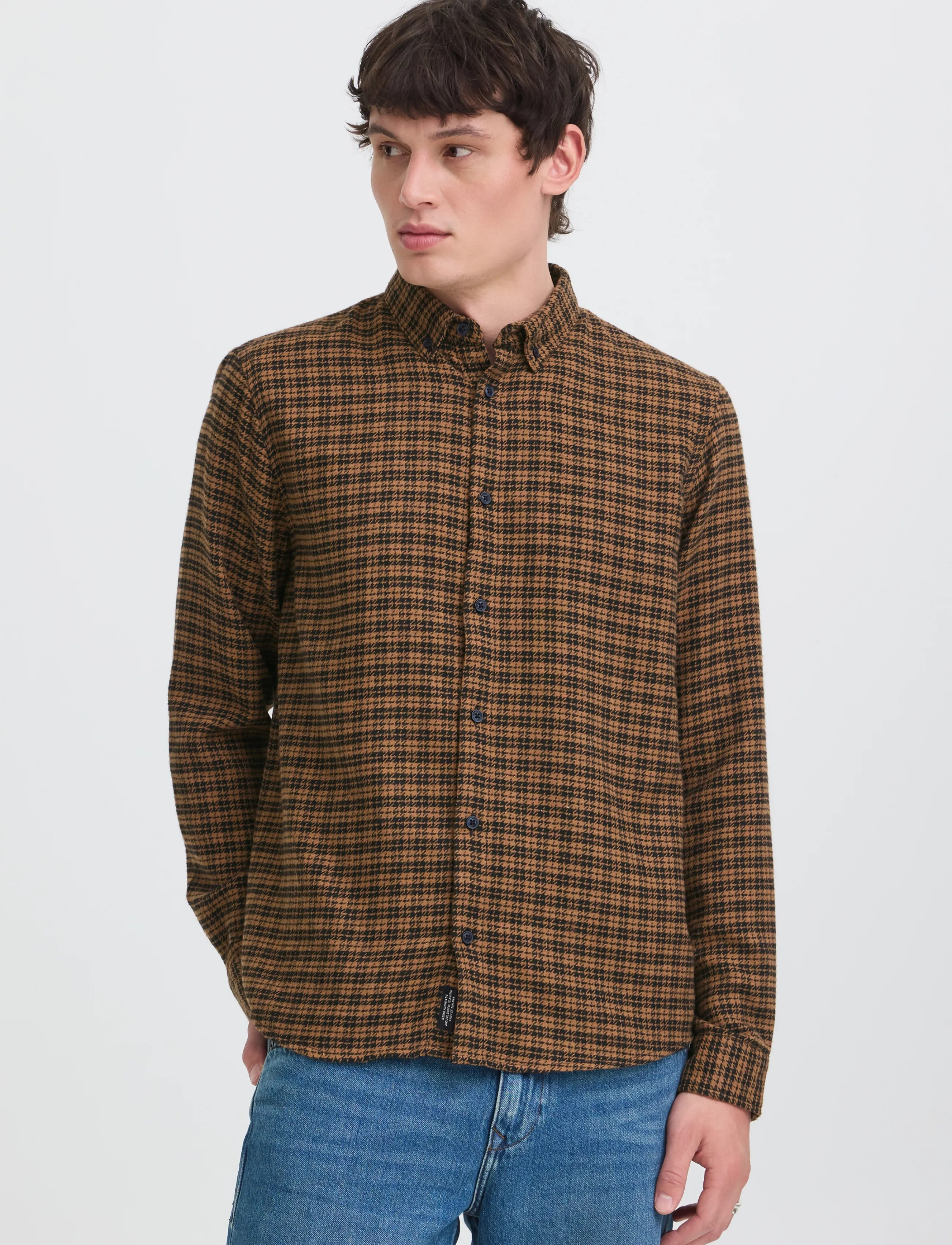 Blend - BHCLARK SHIRT - ternede skjorter - arganoil - 5