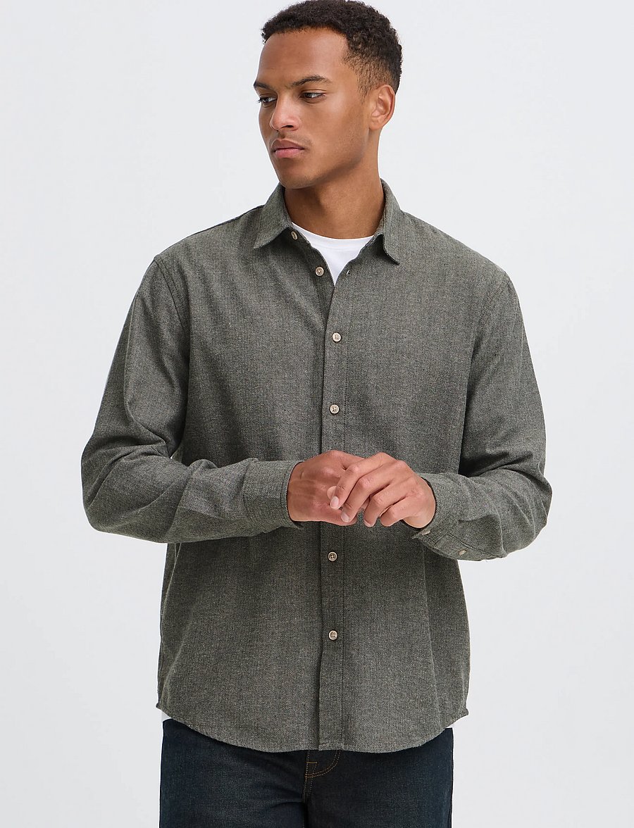 Blend - BHCOBRA SHIRT - flanell-hemden - deep depths - 0