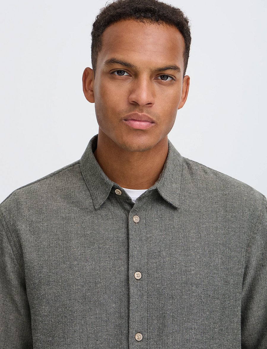 Blend - BHCOBRA SHIRT - flanell-hemden - deep depths - 4