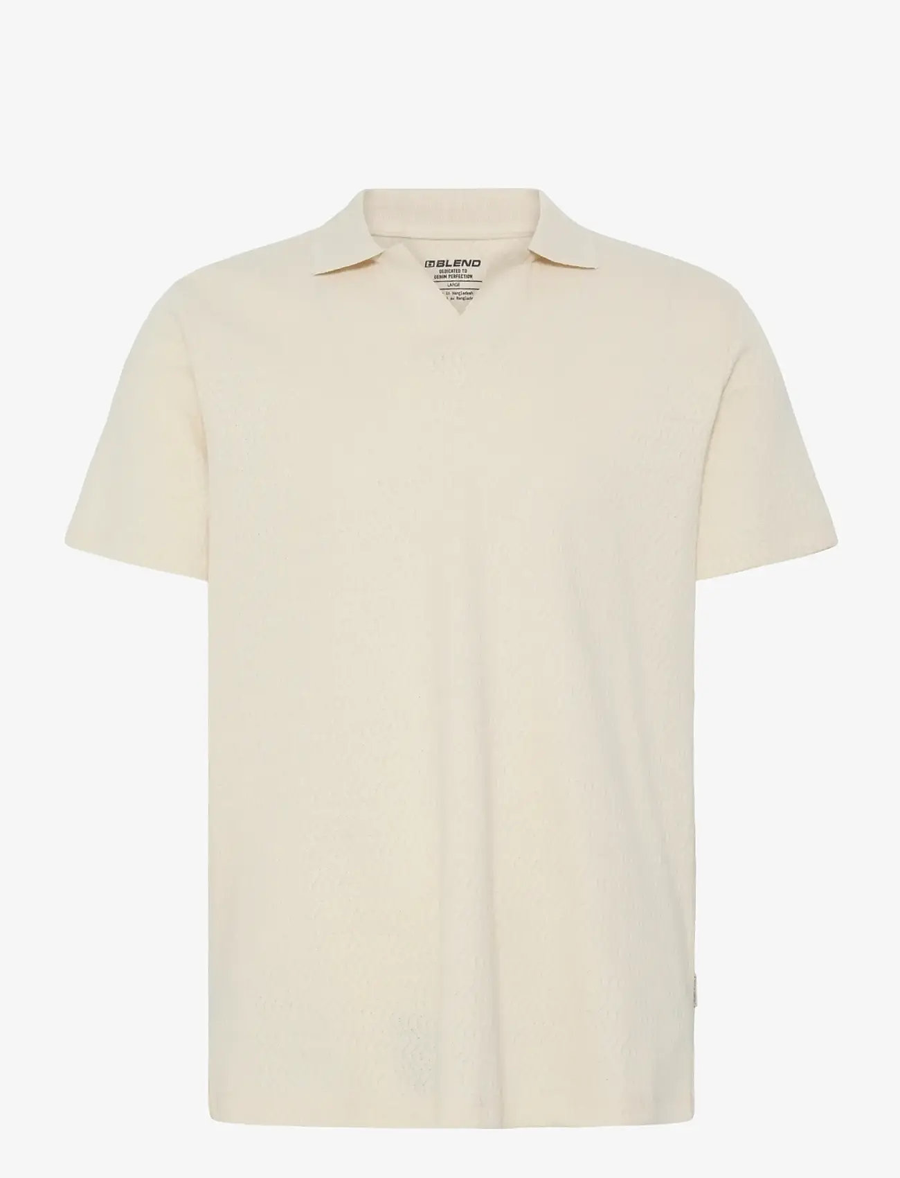 Blend - BHESWIN POLO S/S - bleached sand - 1