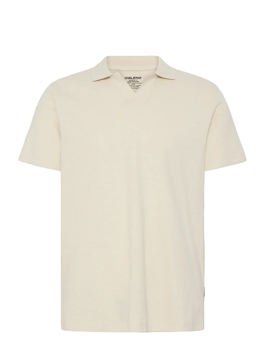 Blend - BHESWIN POLO S/S - kortärmade pikéer - bleached sand - 1