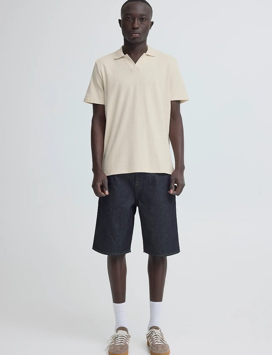 Blend - BHESWIN POLO S/S - kortärmade pikéer - bleached sand - 0