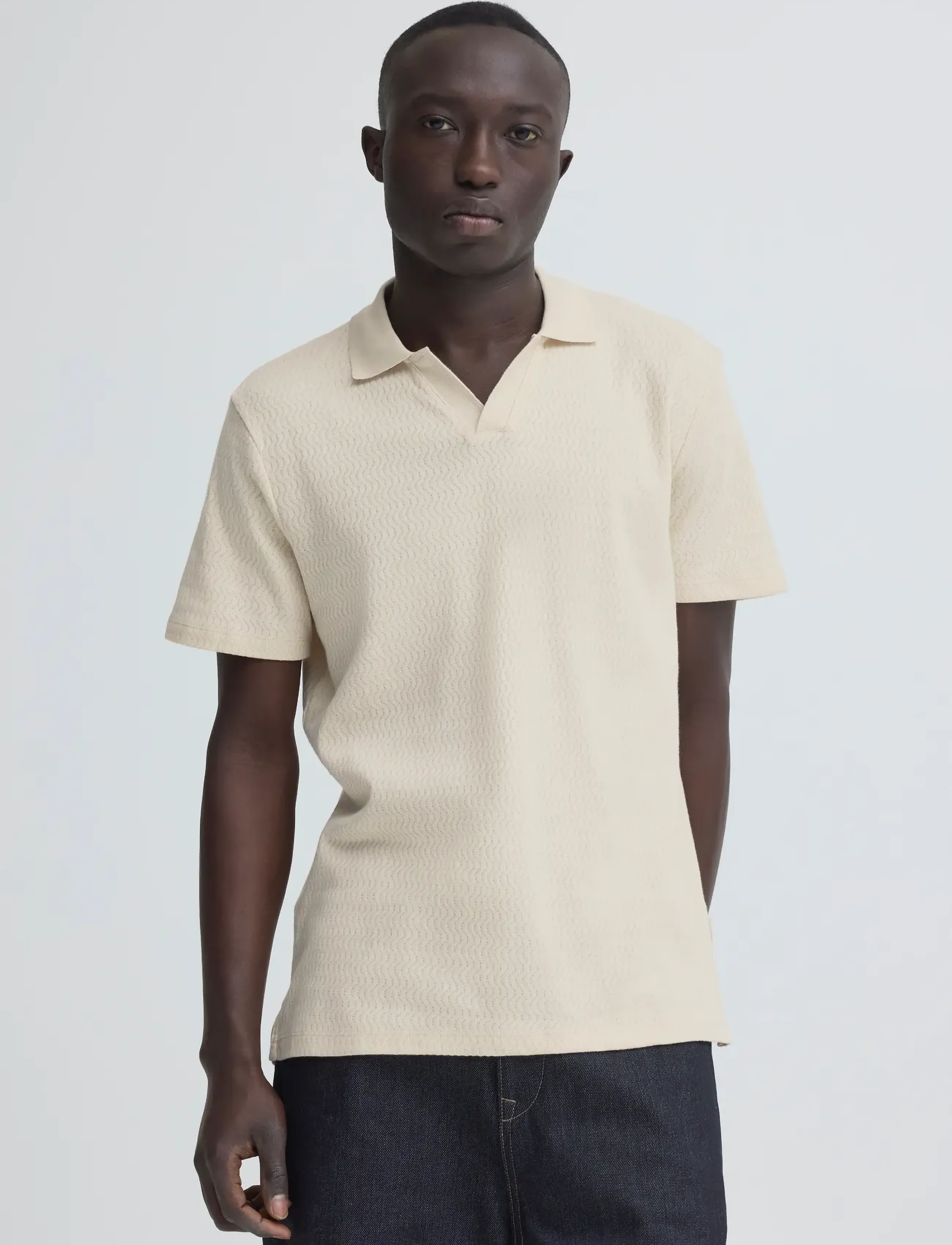 Blend - BHESWIN POLO S/S - madalaimad hinnad - bleached sand - 5