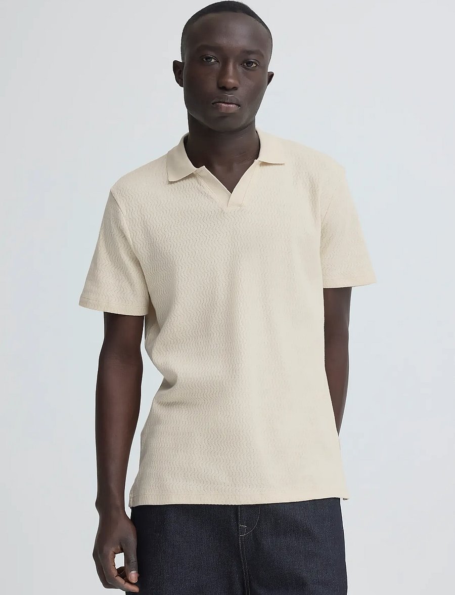 Blend - BHESWIN POLO S/S - kortärmade pikéer - bleached sand - 5