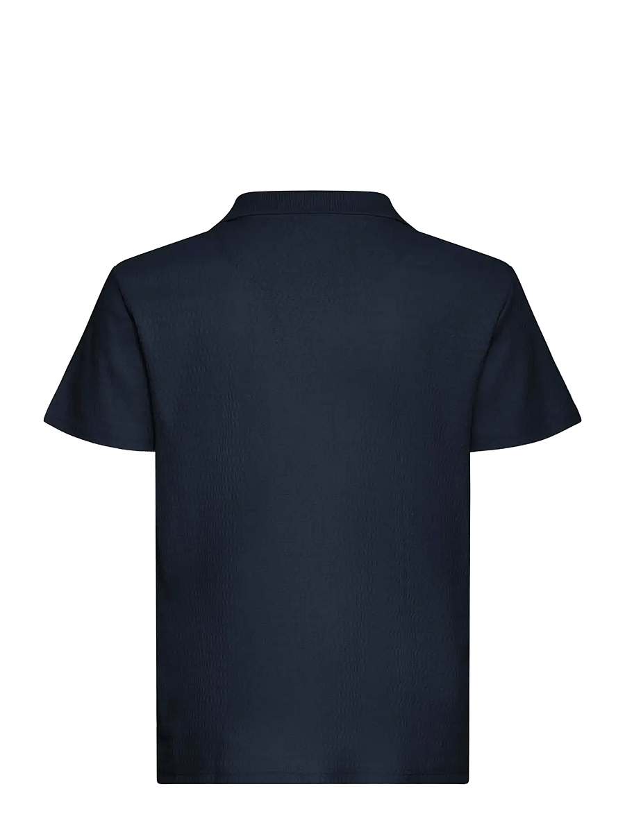 Blend - BHESWIN REG STRUC POLO S/S - short-sleeved polos - opal blue - 2