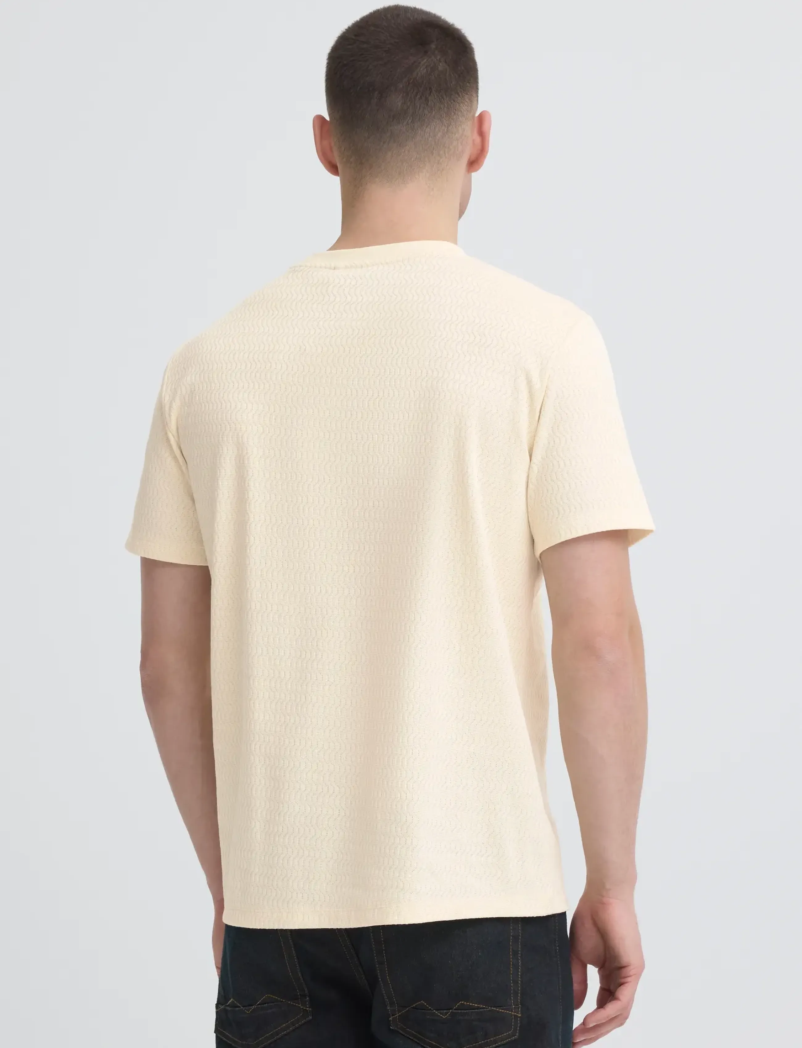 Blend - BHESWIN TEE S/S - lühikeste varrukatega t-särgid - bleached sand - 3