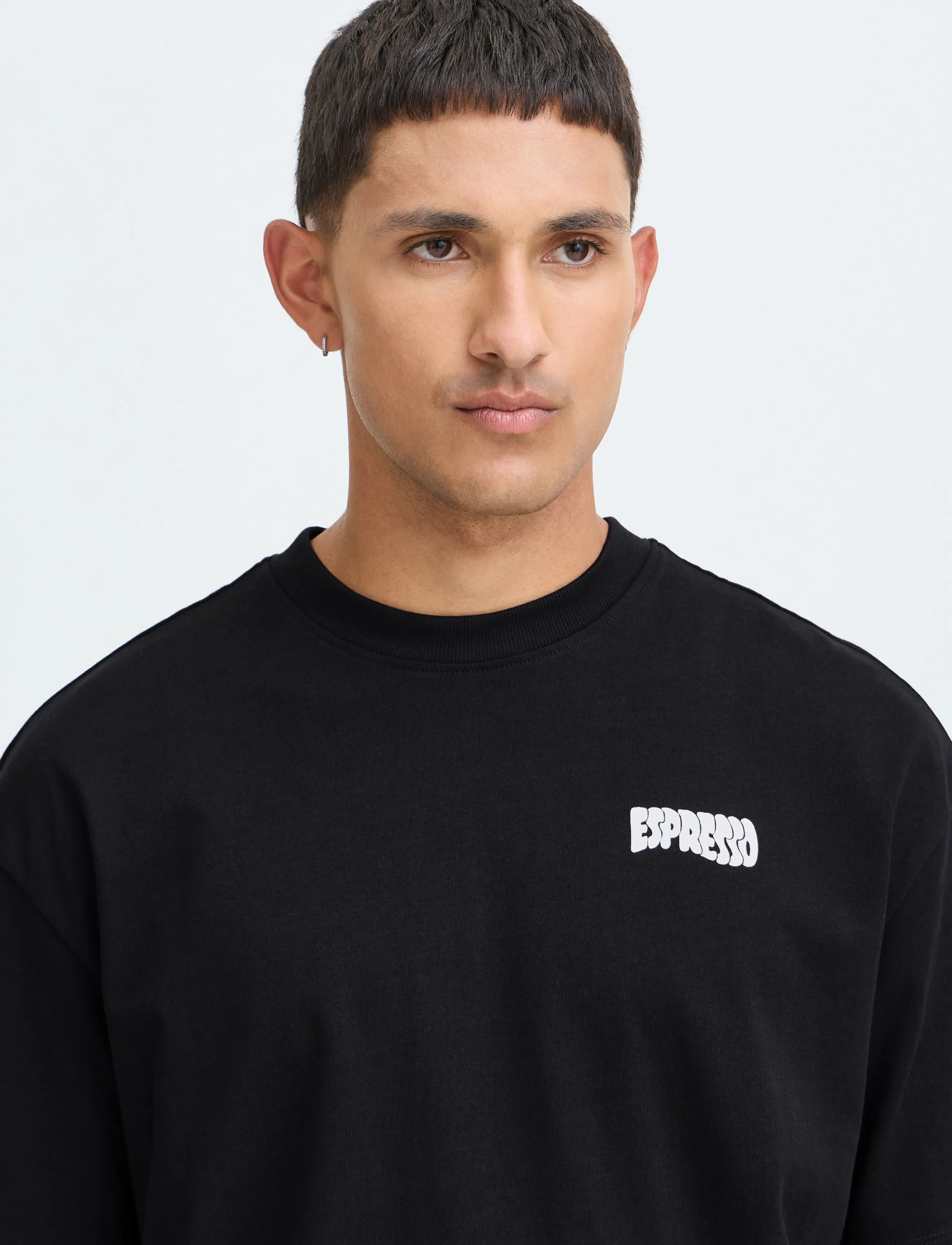 Blend - BHKEEGAN S/S GRAPHIC TEE - short-sleeved t-shirts - black beauty - 4