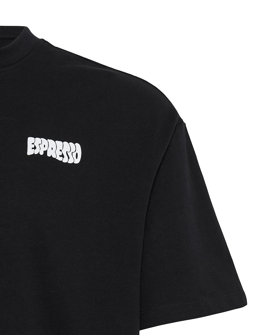 Blend - BHKEEGAN S/S GRAPHIC TEE - lühikeste varrukatega t-särgid - black beauty - 2