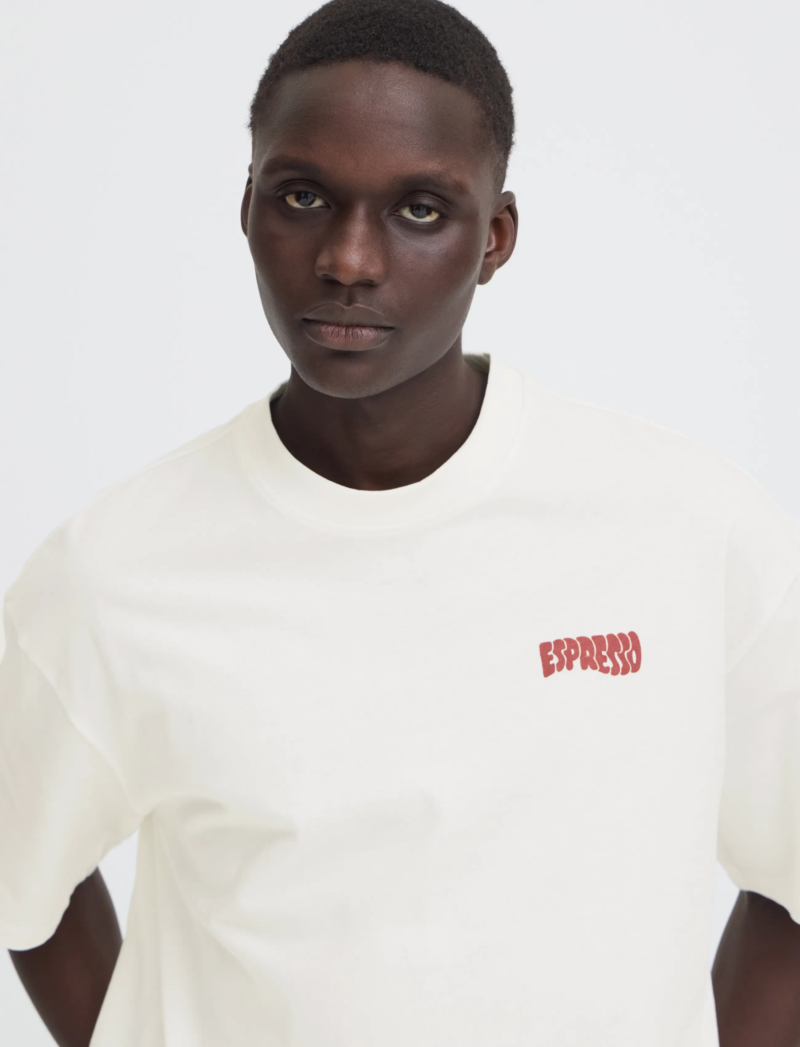 Blend - BHKEEGAN S/S GRAPHIC TEE - snow white - 4