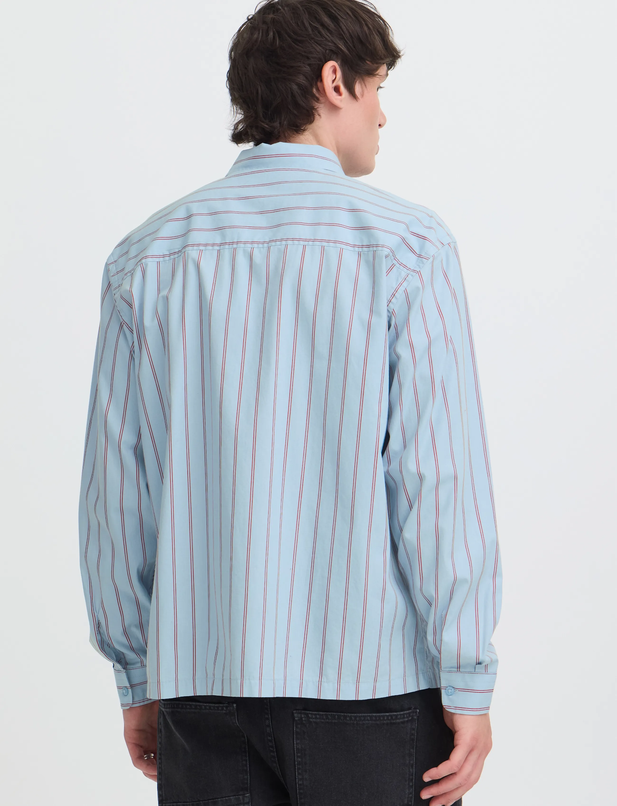 Blend - BHCONRAD SHIRT STRIPE - blue fog - 3