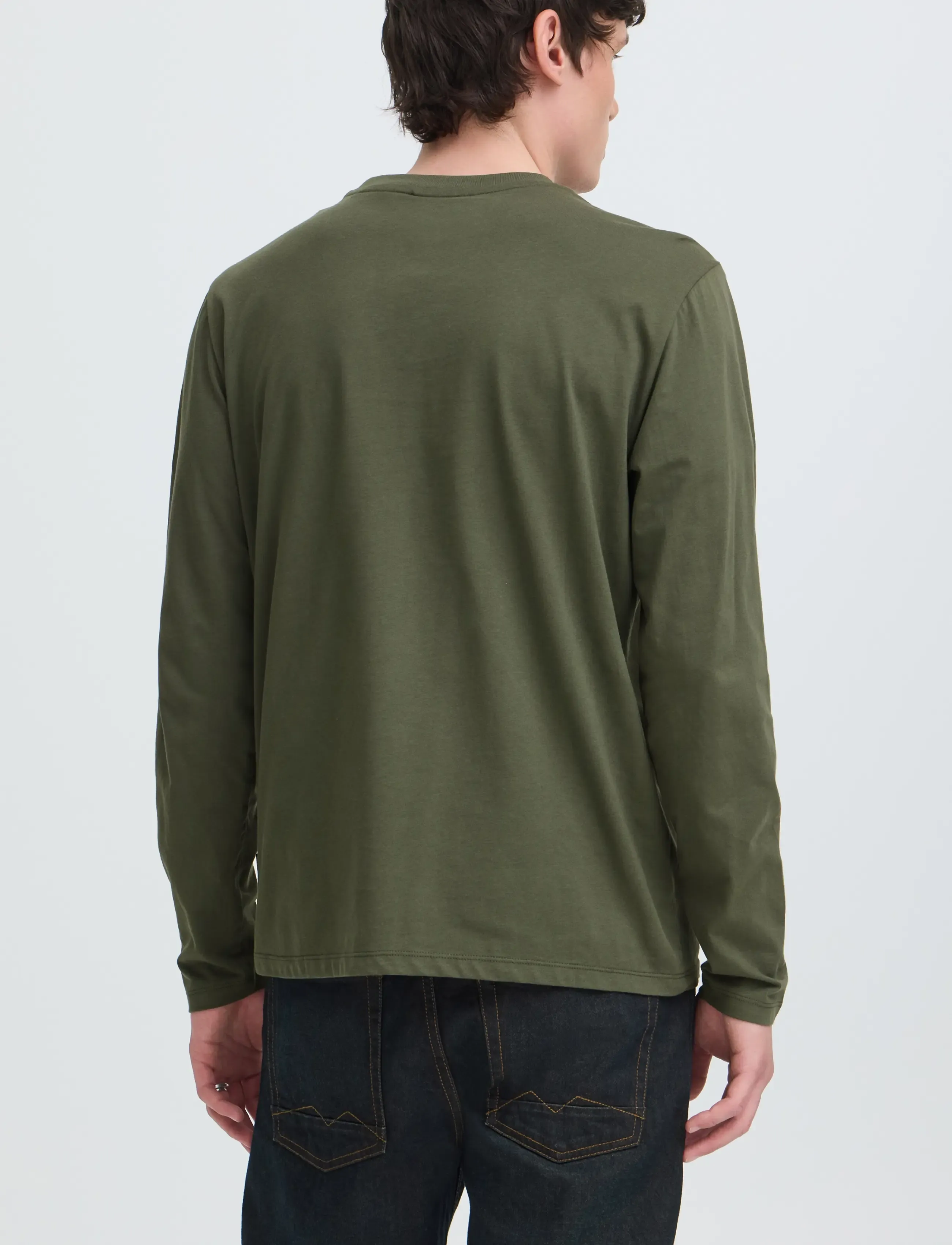 Blend - BHKIARAN L/S LOGO TEE - deep depths - 3