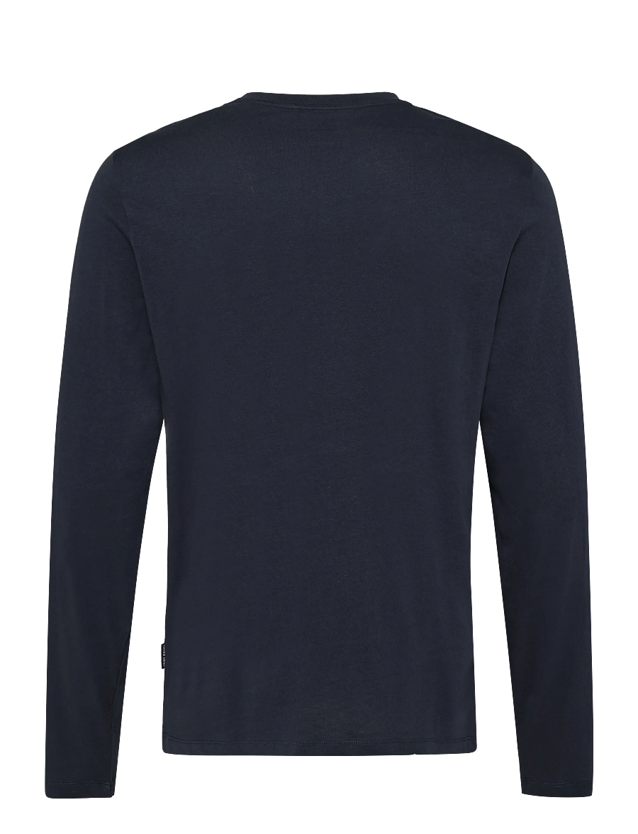 Blend - BHKIARAN L/S LOGO TEE - pikkade varrukatega t-särgid - salute - 1