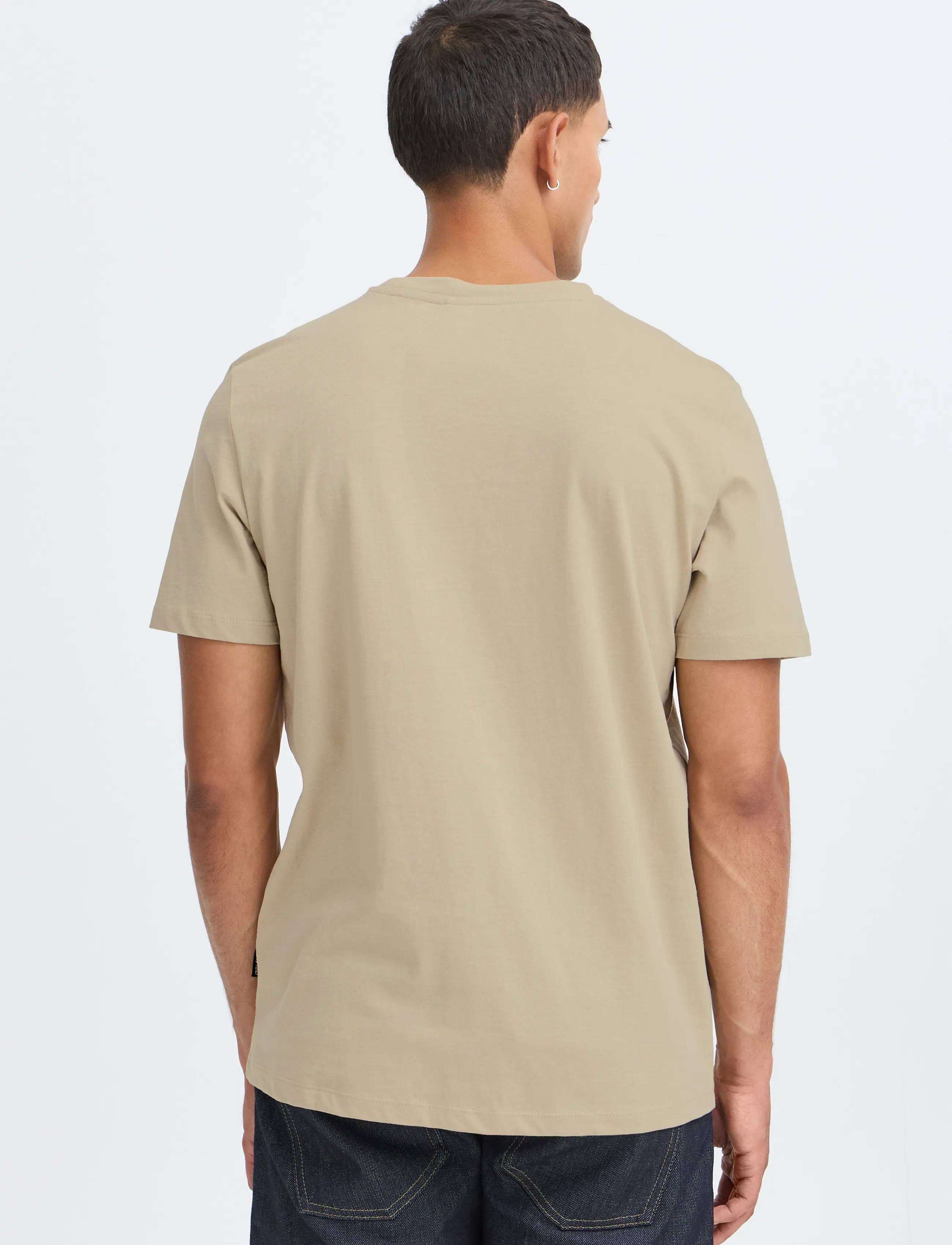 Blend - BHKASMIR S/S LOGO TEE - crockery - 3