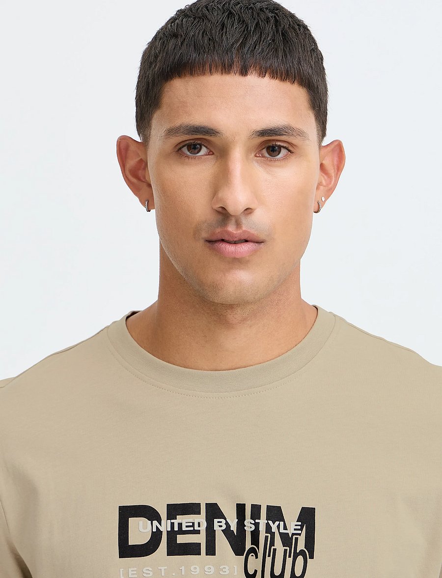 Blend - BHKASMIR S/S LOGO TEE - crockery - 4