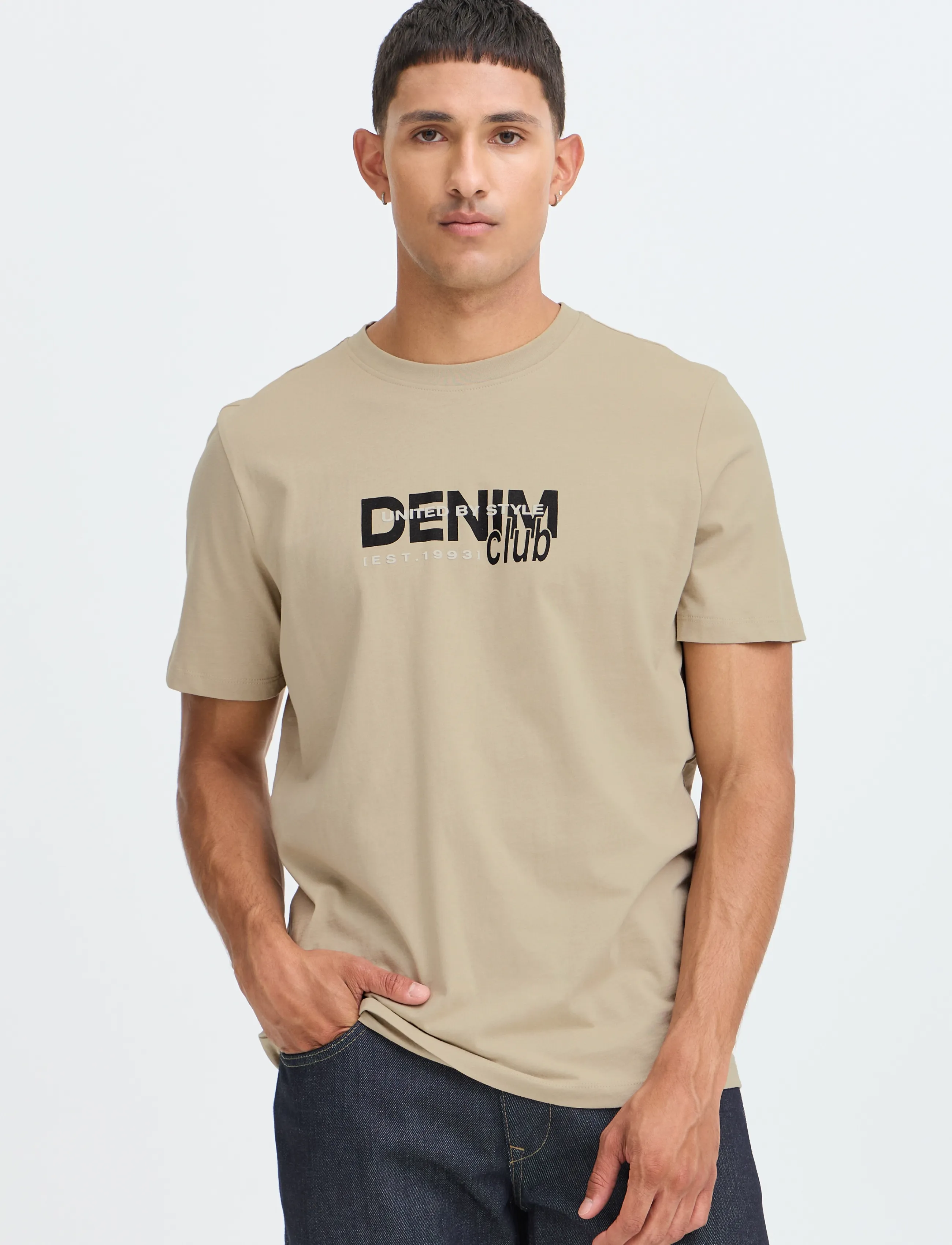 Blend - BHKASMIR S/S LOGO TEE - crockery - 5