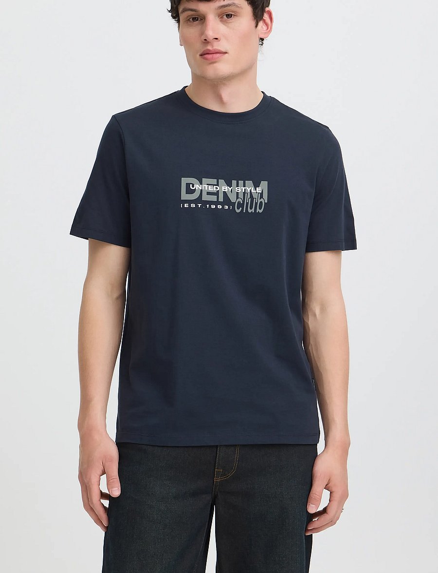 Blend - BHKASMIR S/S LOGO TEE - lühikeste varrukatega t-särgid - salute - 0