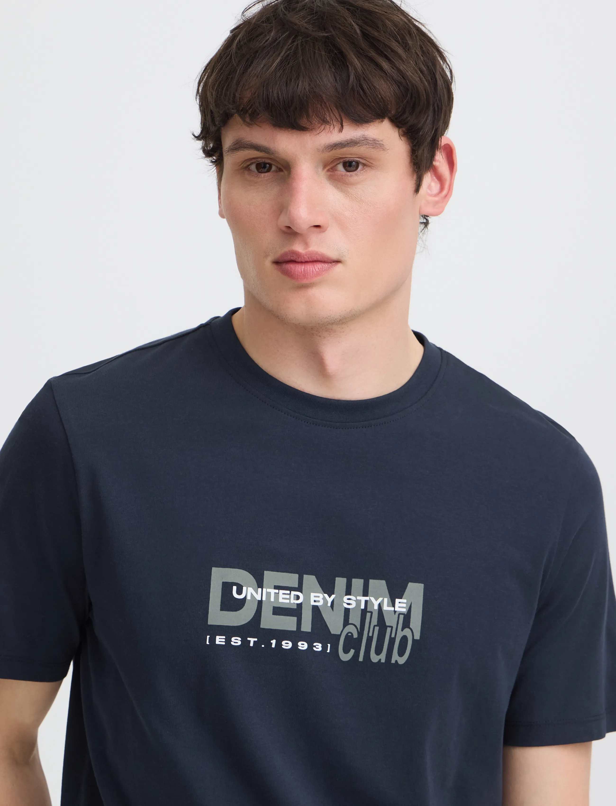 Blend - BHKASMIR S/S LOGO TEE - lühikeste varrukatega t-särgid - salute - 4