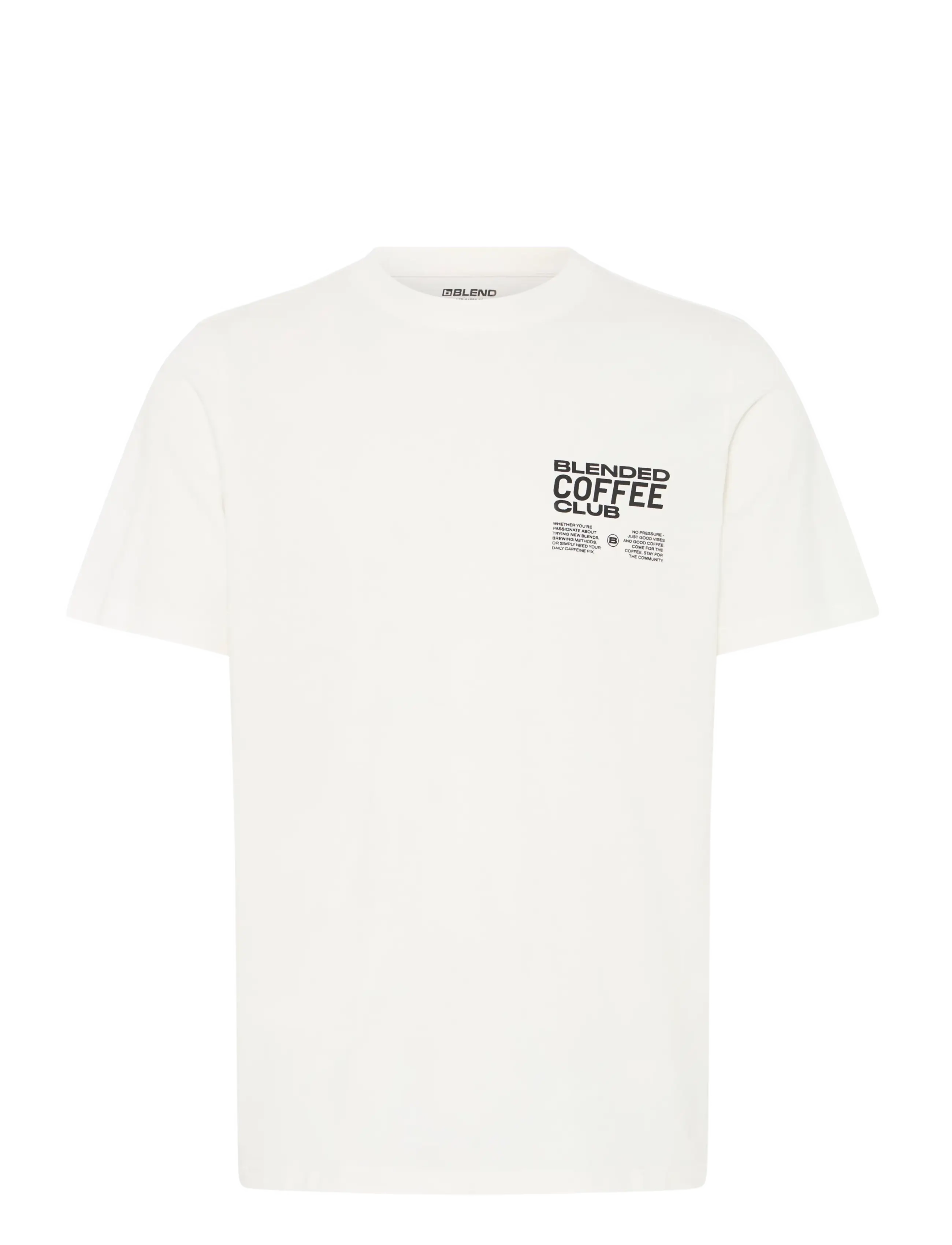 Blend - BHKENZO S/S GRAPHIC TEE - snow white - 1