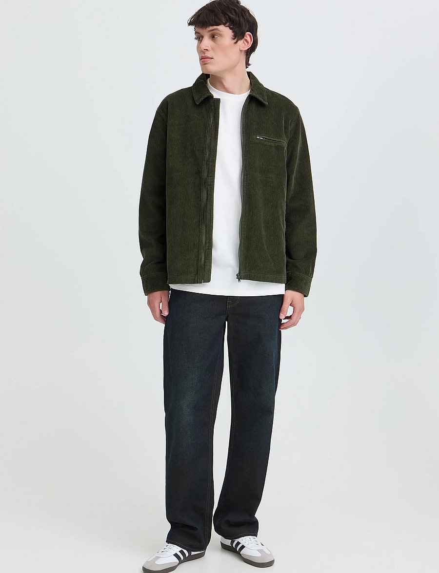 Blend - BHFIFE CORDUROY JKT - sügisjoped - deep depths - 0
