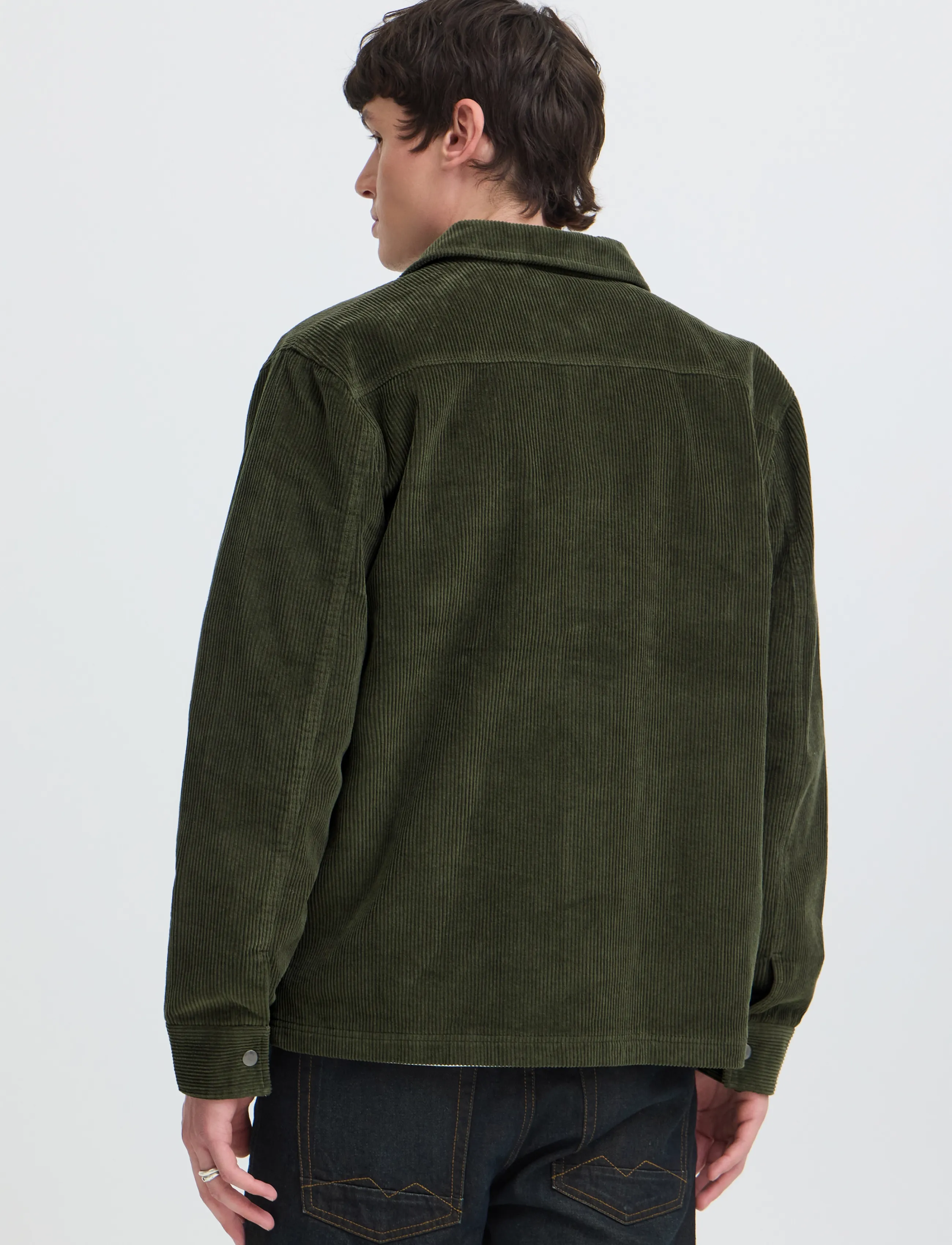 Blend - BHFIFE CORDUROY JKT - sügisjoped - deep depths - 3