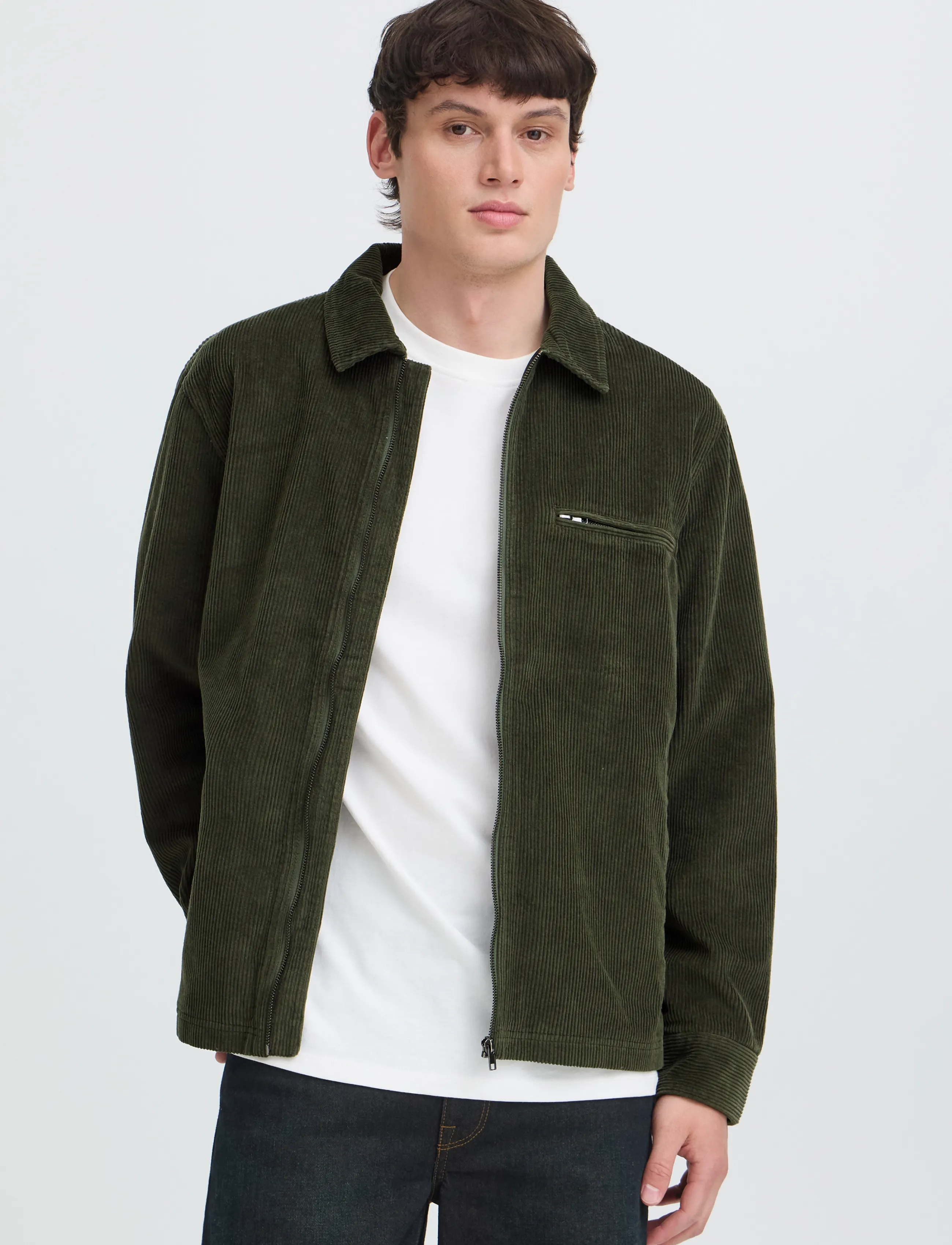 Blend - BHFIFE CORDUROY JKT - sügisjoped - deep depths - 5