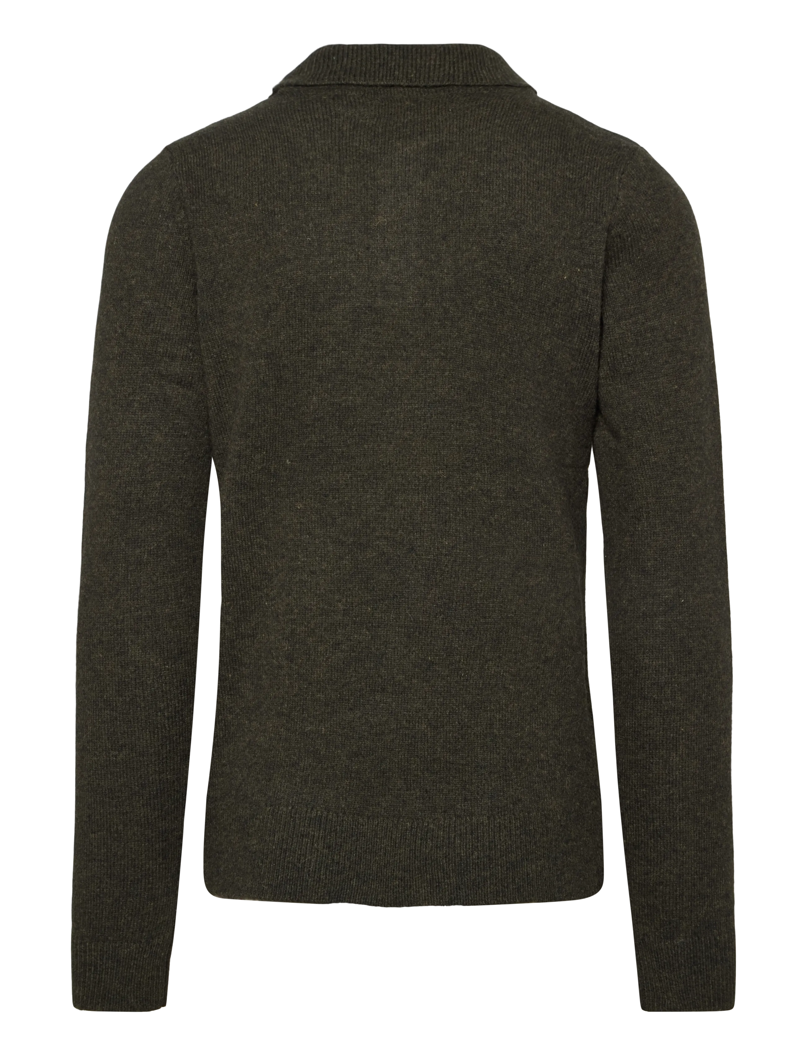 Blend - BHBRANKO POLO KNIT - langärmelige strick-polohemden - deep depths melange - 2