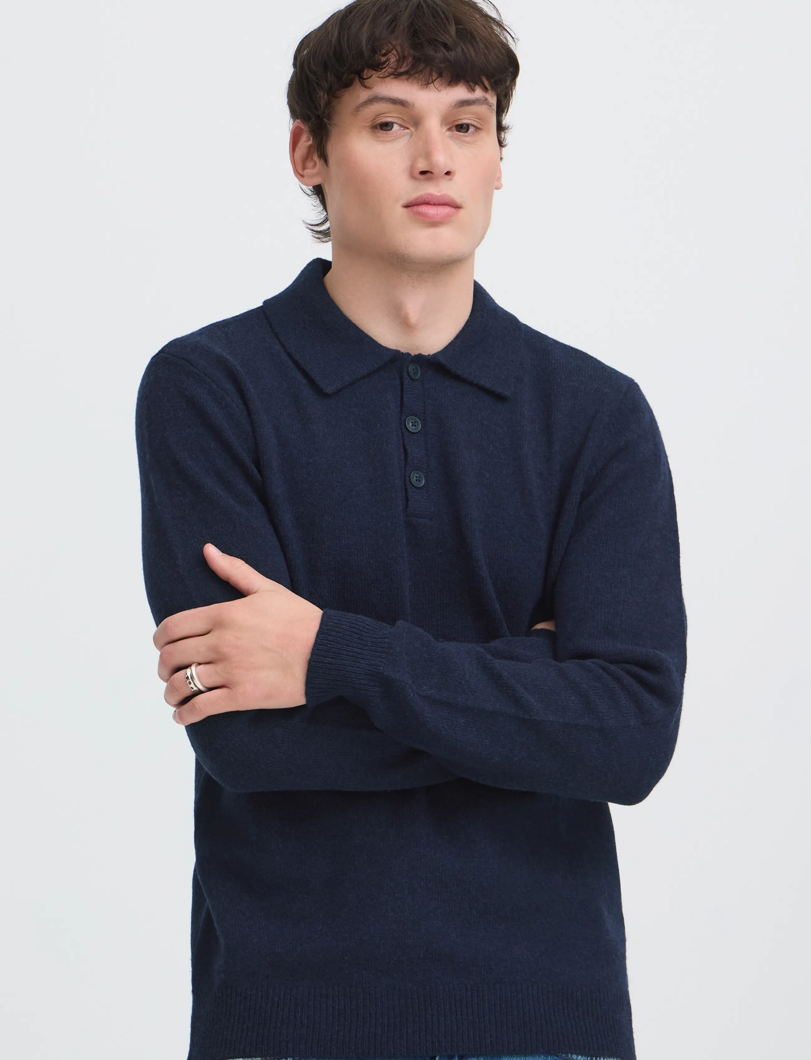 Blend - BHBRANKO POLO KNIT - salute melange - 5