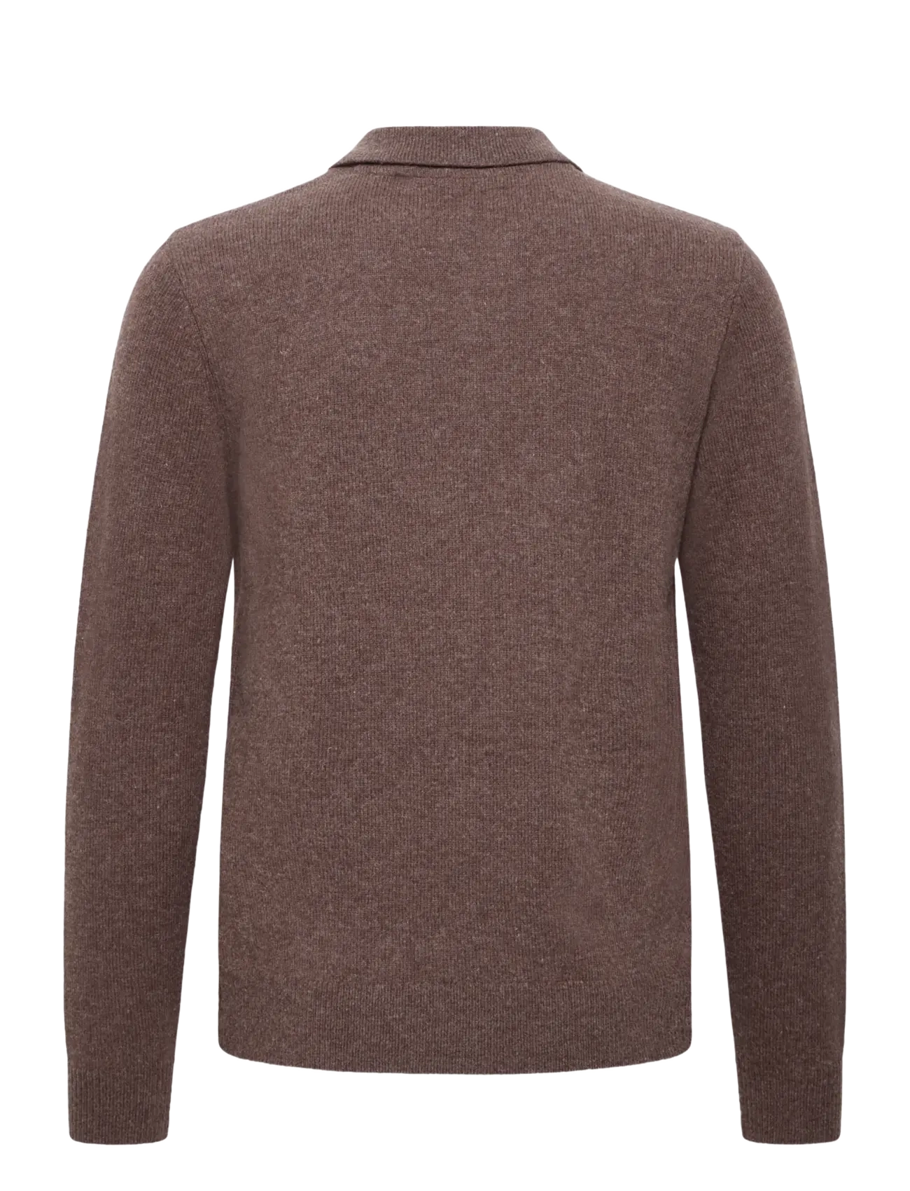 Blend - BHBRANKO POLO KNIT - poloer i strik med lange ærmer - turkish coffee melange - 2