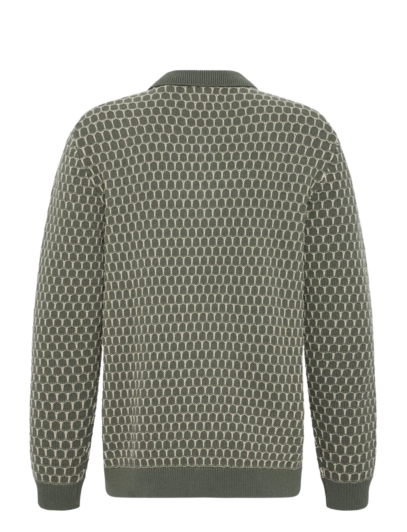 Blend - BHDONG POLO - langärmelige strick-polohemden - deep depths - 2