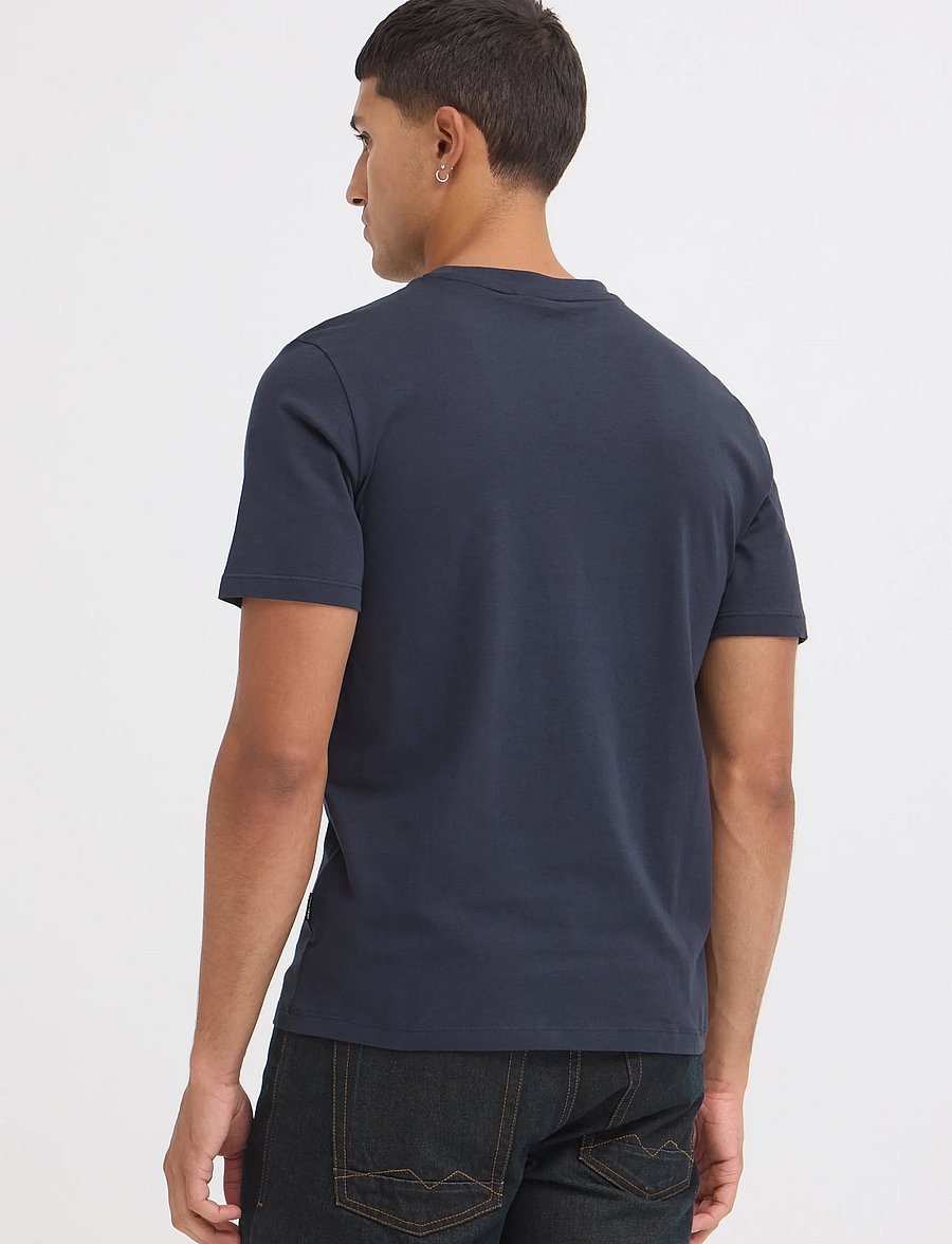 Blend - BHKENNARD S/S EMB TEE - kortärmade t-shirts - salute - 5