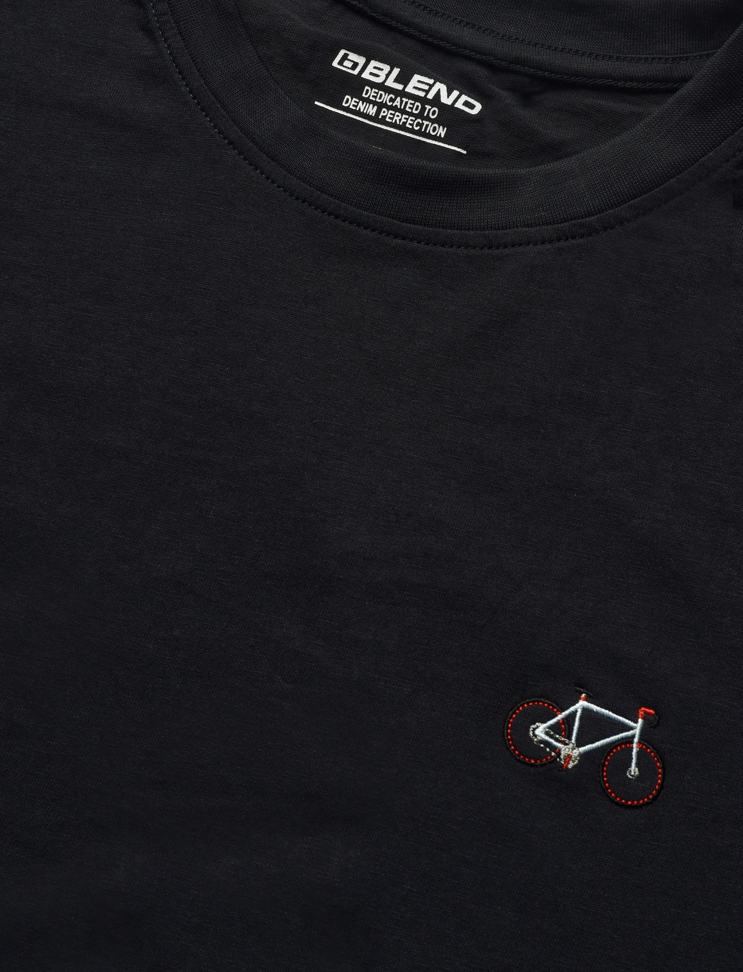 Blend - BHKENNARD S/S EMB TEE - kurzärmelige t-shirts - salute - 2
