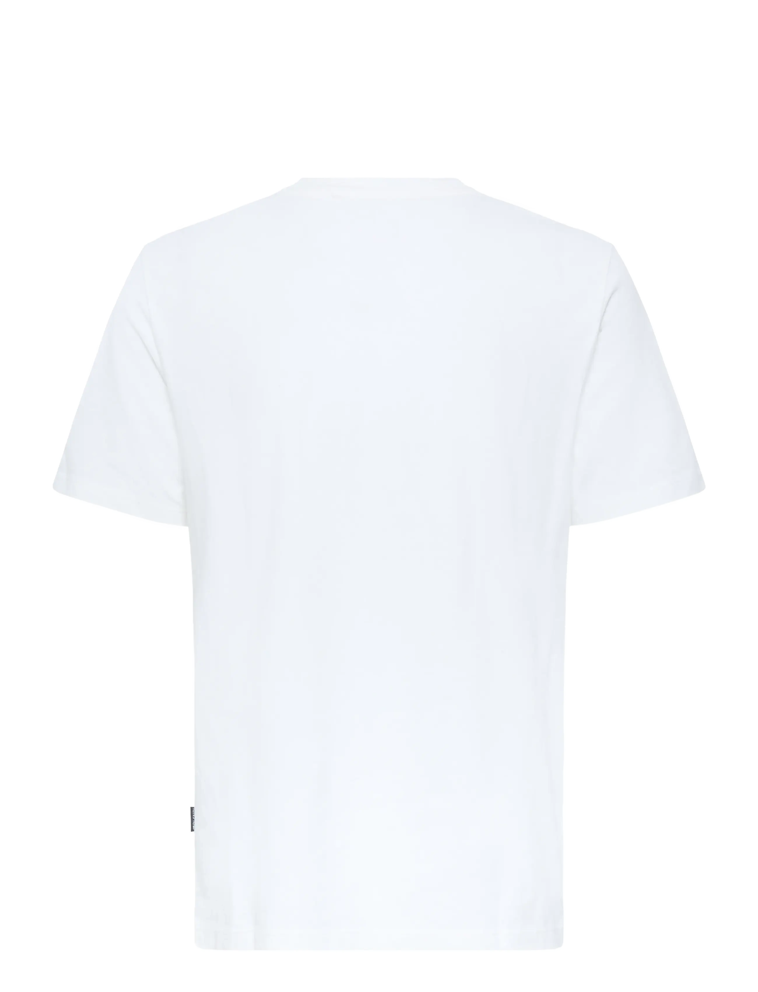 Blend - BHKENNARD S/S EMB TEE - short-sleeved t-shirts - snow white bike - 2