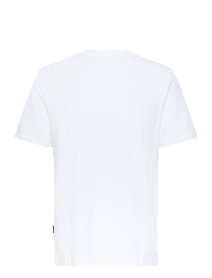 Blend - BHKENNARD S/S EMB TEE - kurzärmelige t-shirts - snow white bike - 2