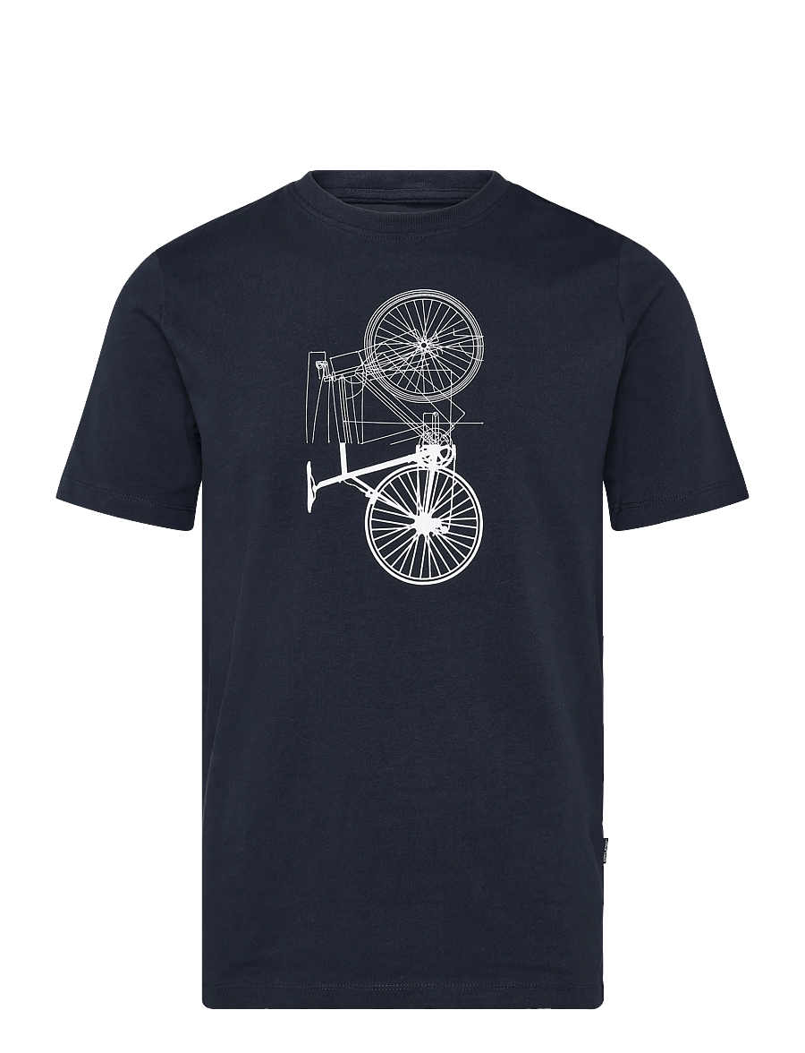 Blend - BHKEL S/S GRAPHIC TEE - lühikeste varrukatega t-särgid - salute - 1