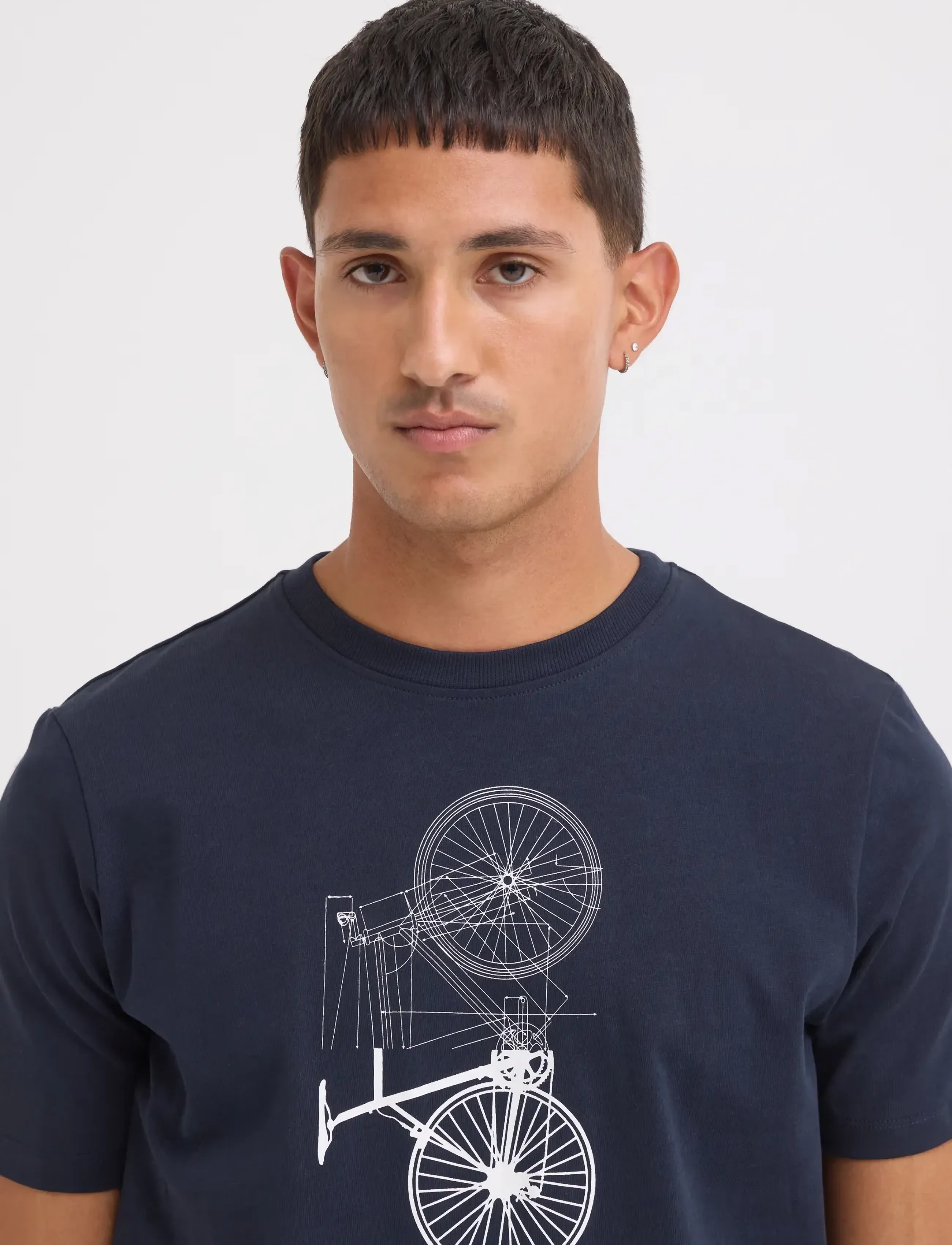 Blend - BHKEL S/S GRAPHIC TEE - short-sleeved t-shirts - salute - 4