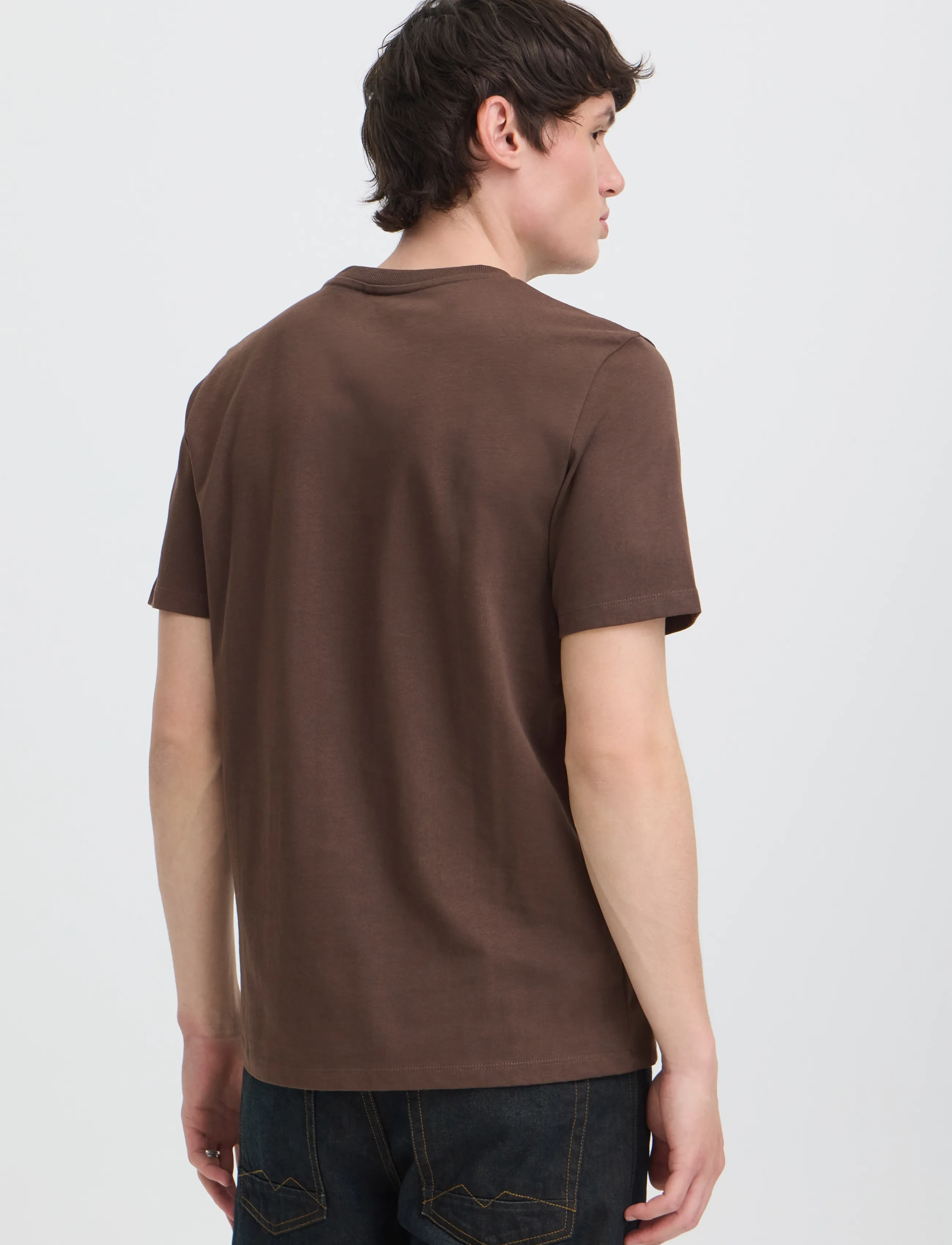 Blend - BHKEL S/S GRAPHIC TEE - turkish coffee - 3