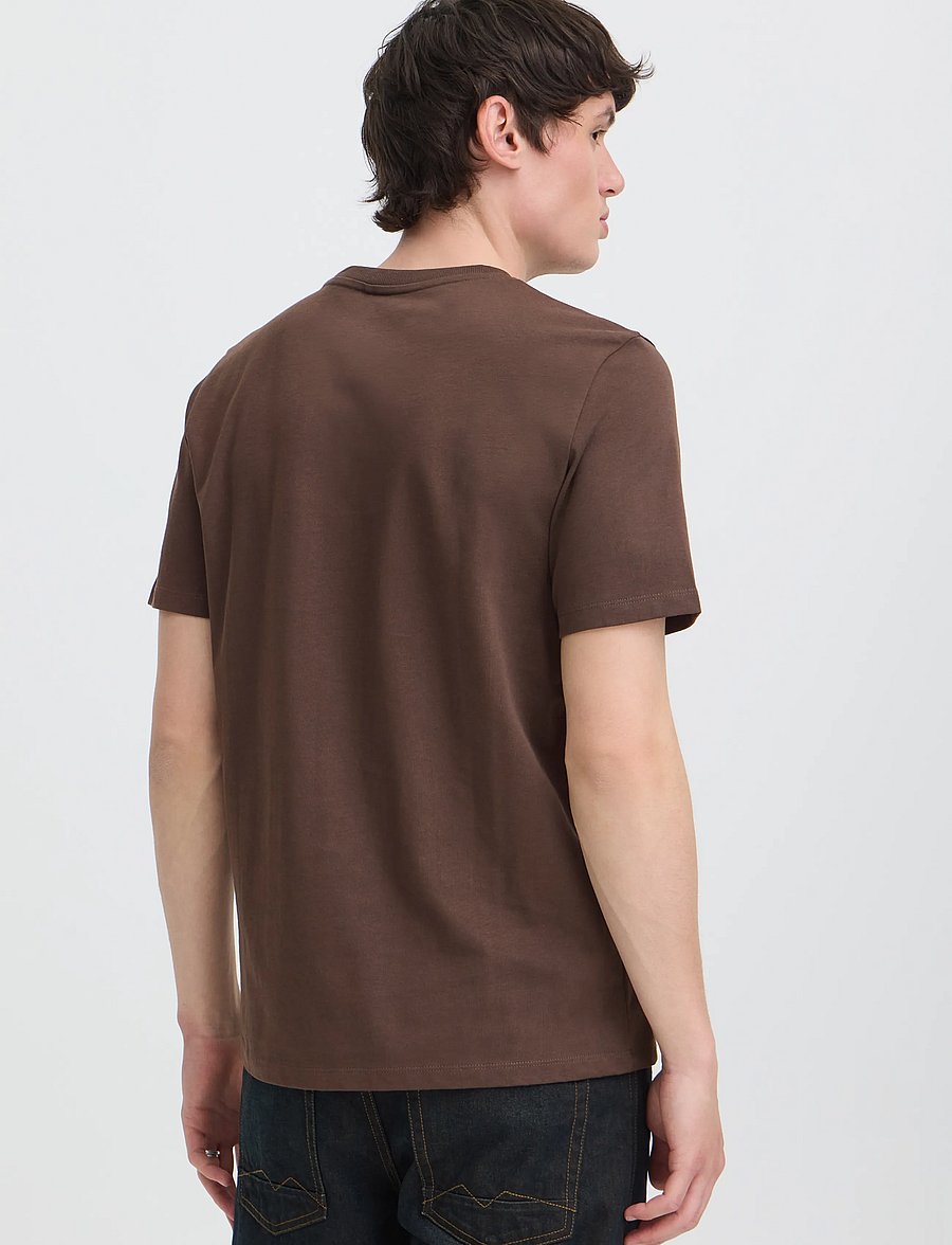 Blend - BHKEL S/S GRAPHIC TEE - turkish coffee - 3