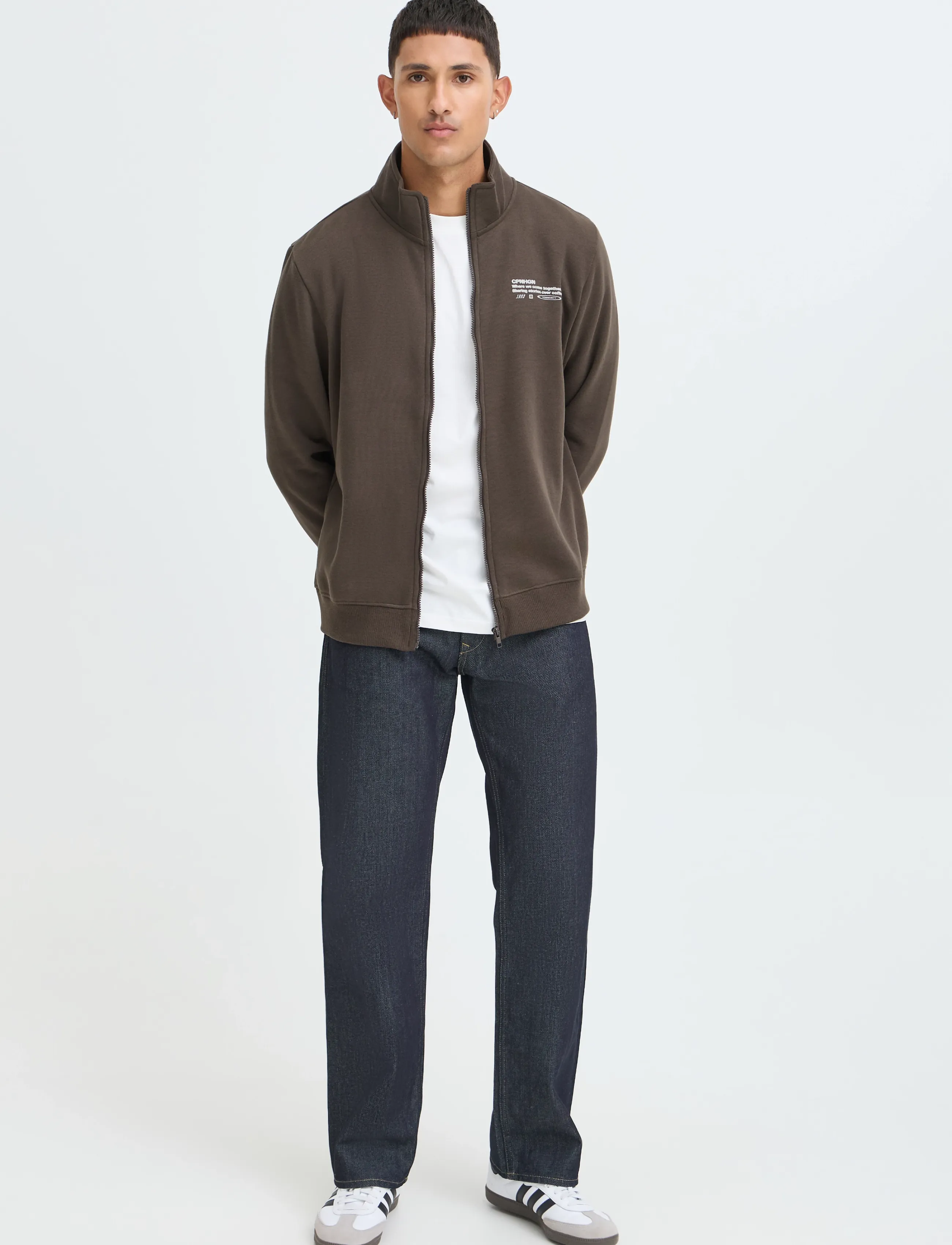 Blend BHKENJI ZP CARDIGAN - Clothing - TURKISH COFFEE / brown