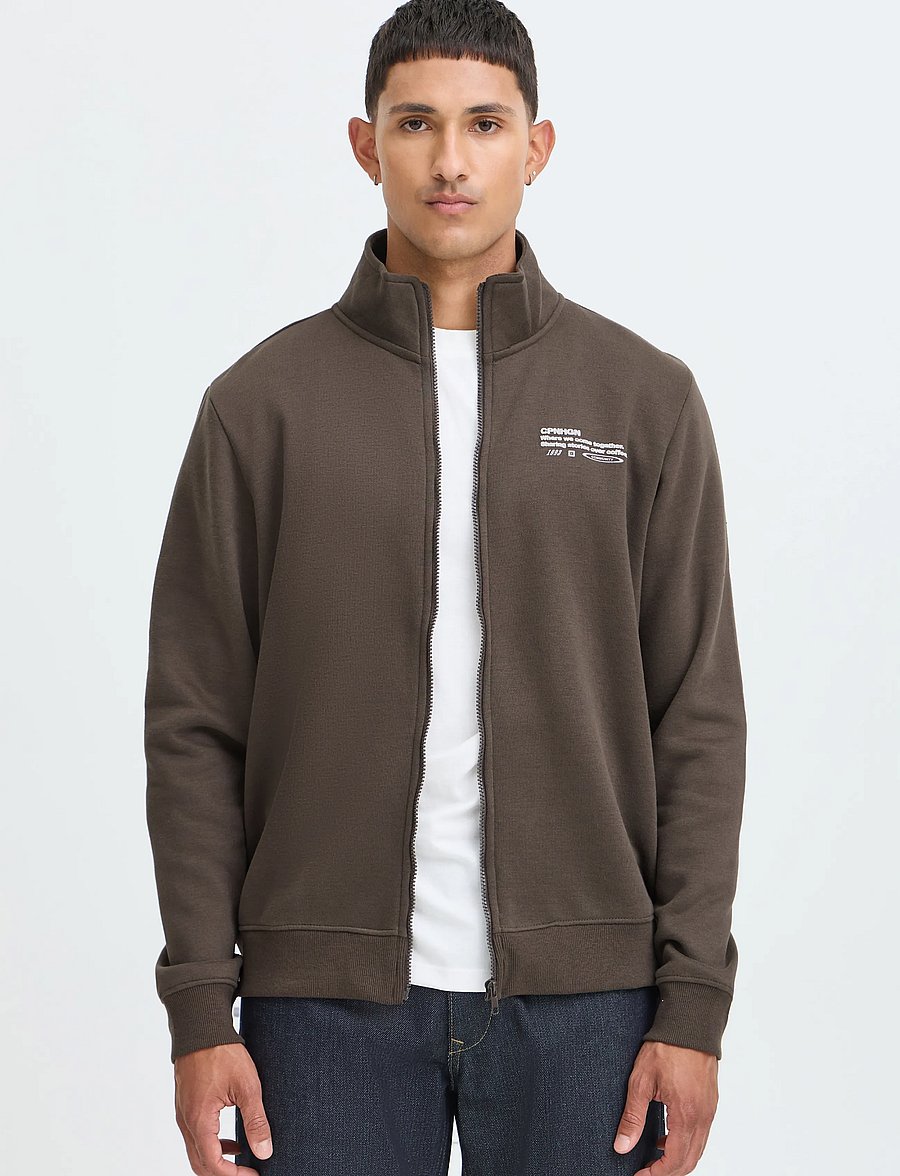 Blend - BHKENJI ZP CARDIGAN - collections - turkish coffee - 5