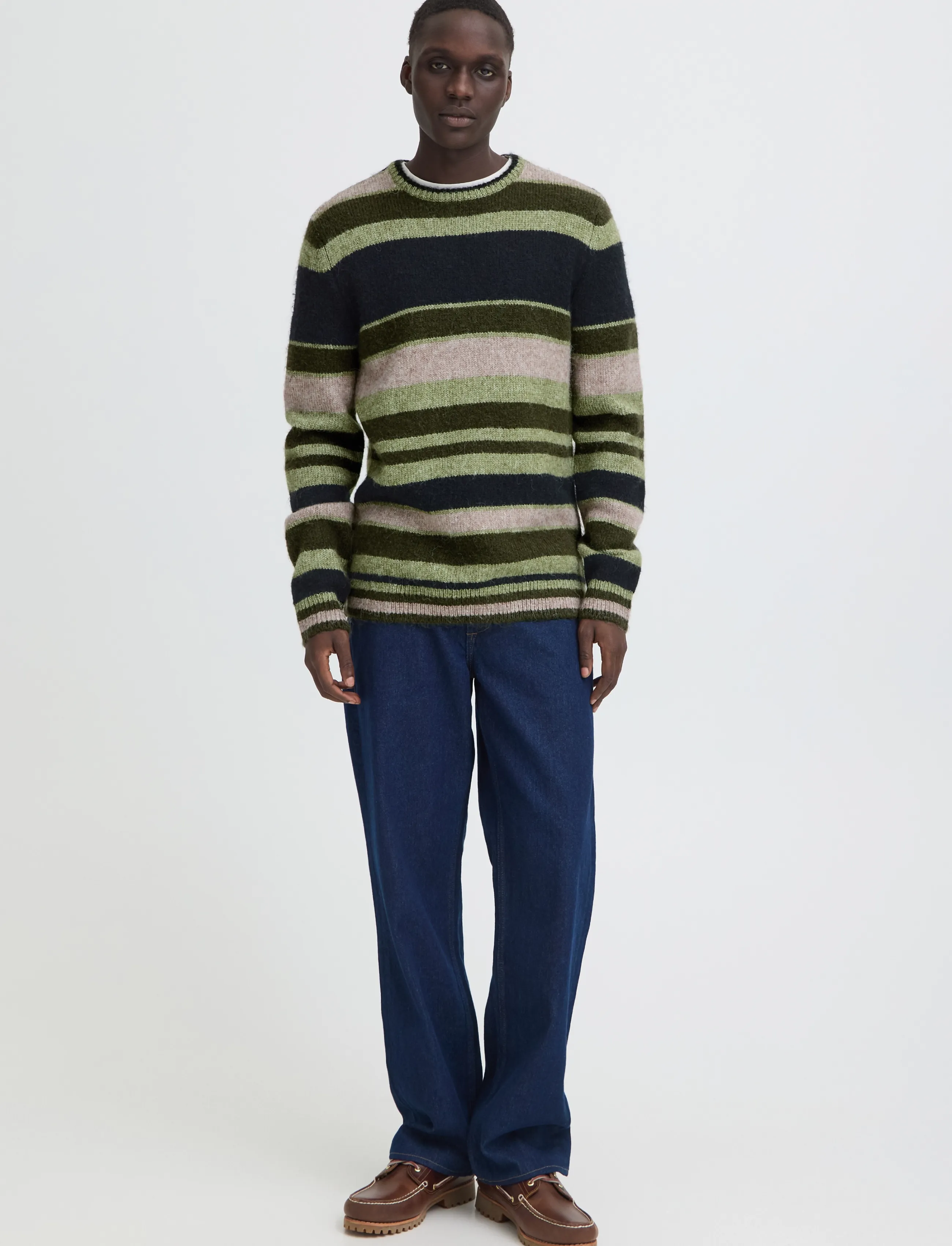 Blend BHDANNIE CREW - Looks for less - DEEP DEPTHS / grey