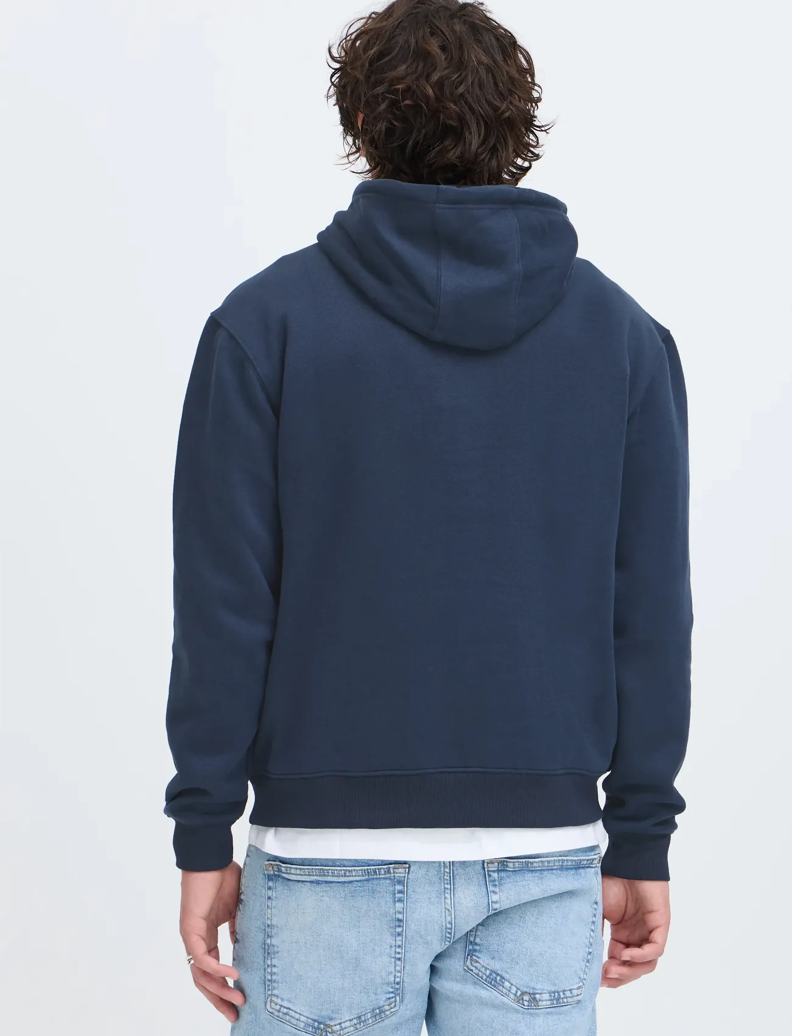 Blend - BHLOUIS GRAPHIC TXT HOOD SWEAT - hættetrøjer - salute - 3