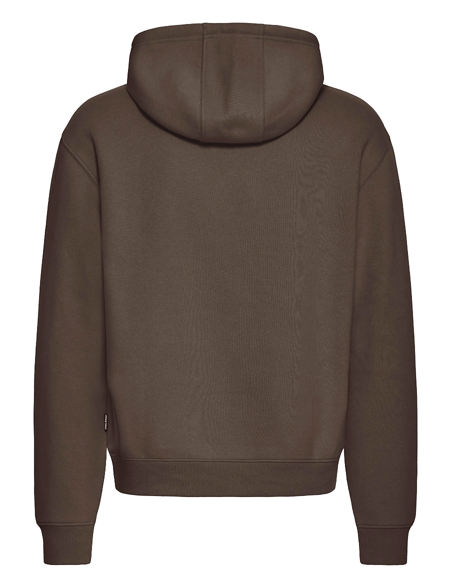 Blend - BHLOUIS GRAPHIC TXT HOOD SWEAT - turkish coffee - 2
