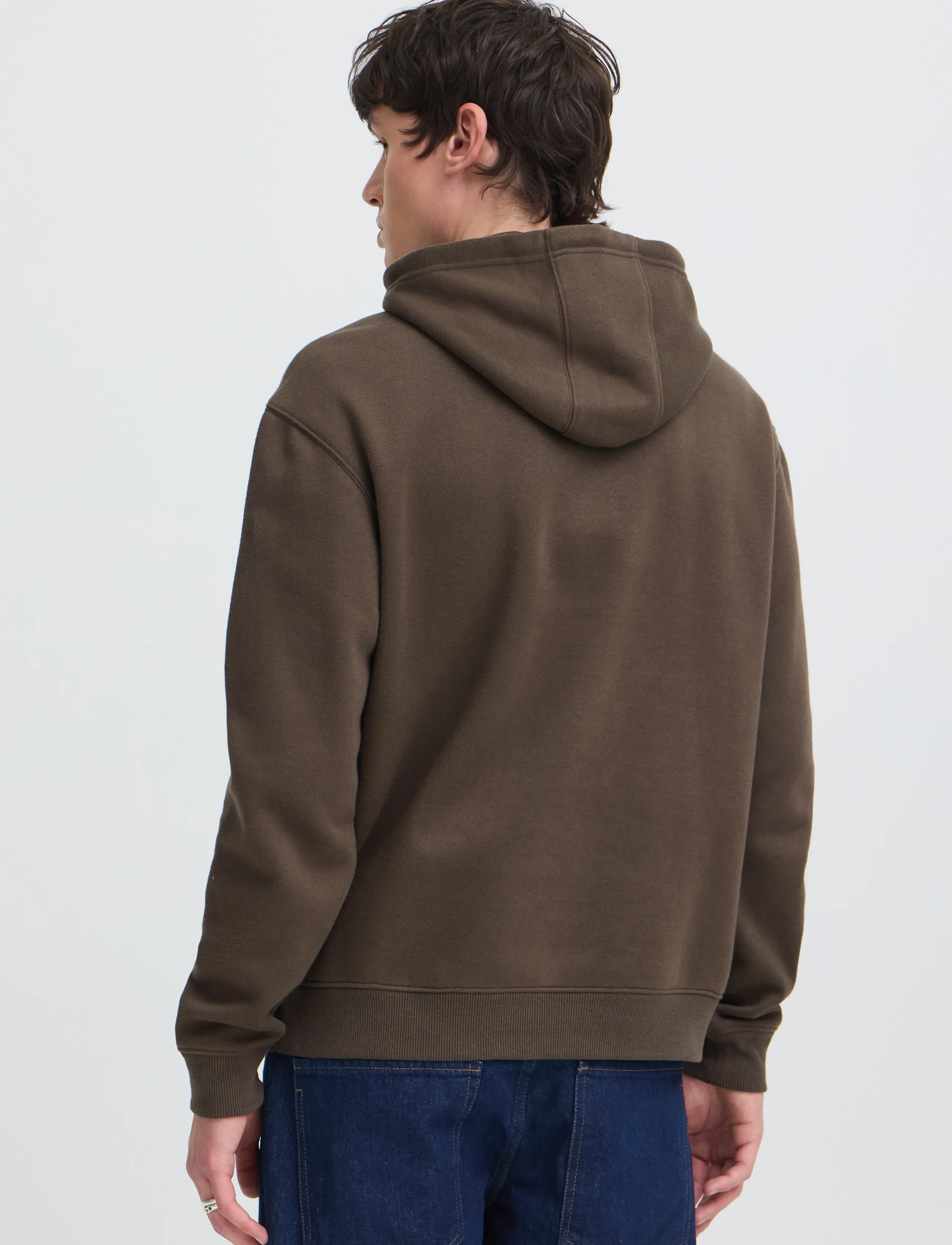 Blend - BHLOUIS GRAPHIC TXT HOOD SWEAT - turkish coffee - 3