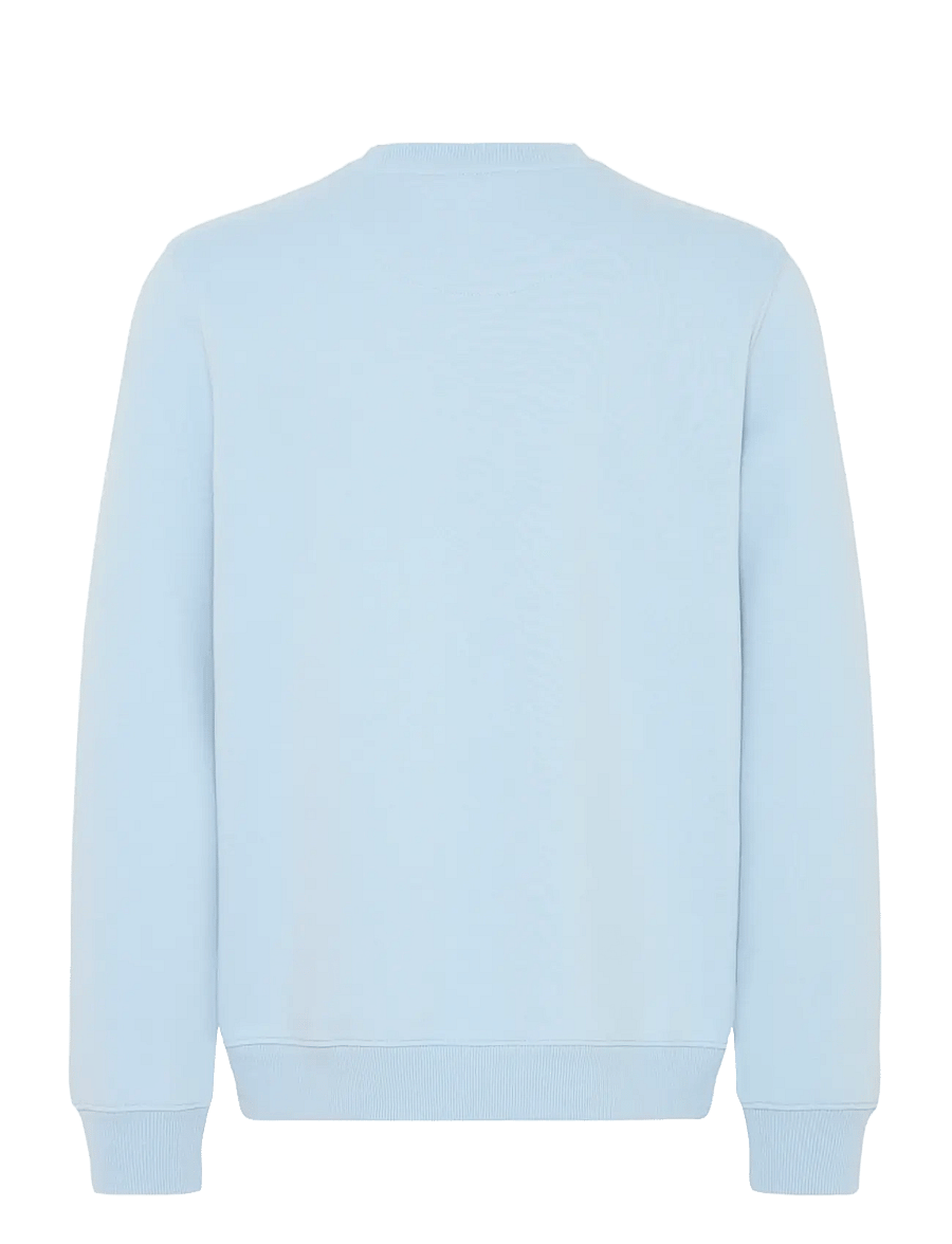 Blend - BHKEELAN GRAPHIC CREW SWEAT - kollektioner - blue fog - 2