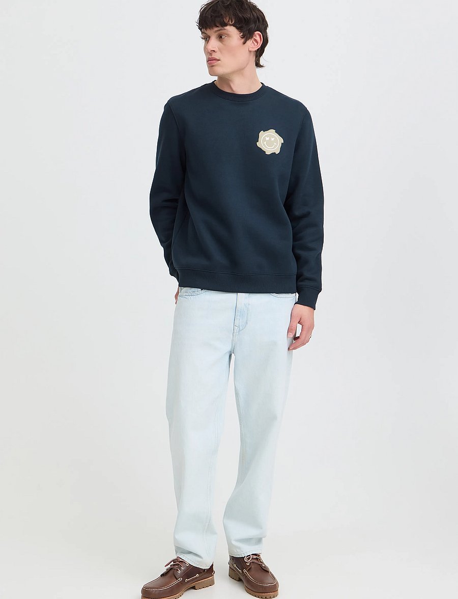 Blend - BHKEELAN GRAPHIC CREW SWEAT - salute - 0