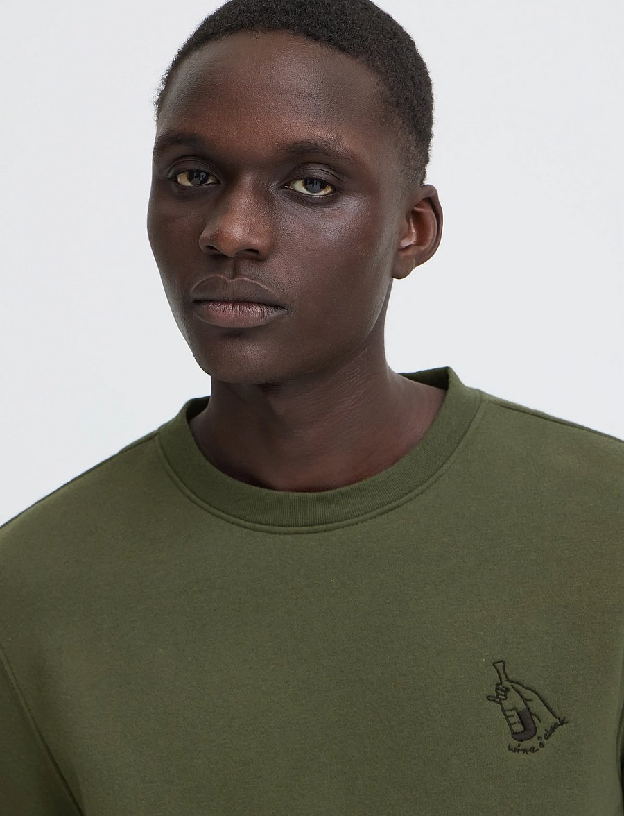 Blend - BHKACE CREW SWEAT - sweatshirts - deep depths - 4