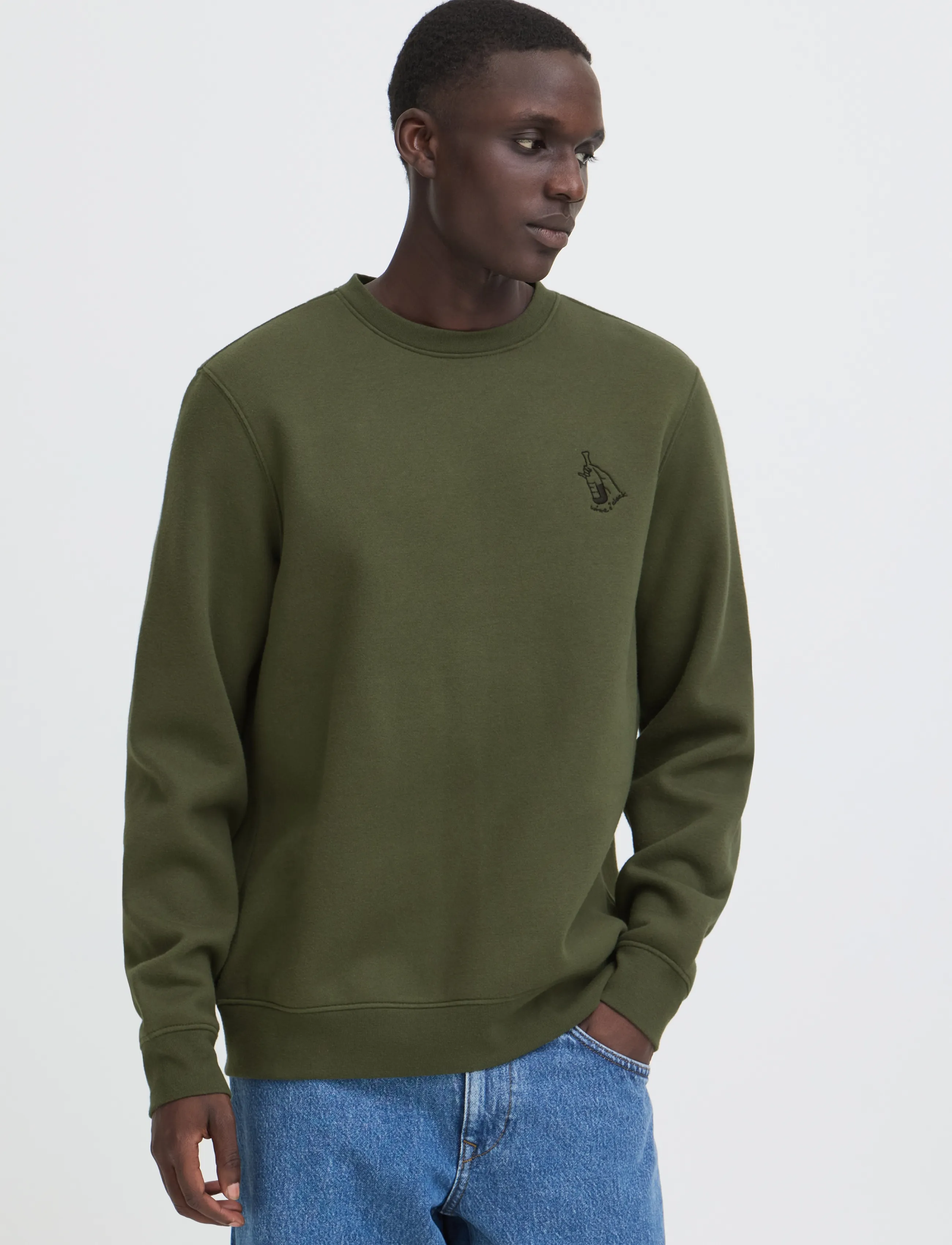 Blend - BHKACE CREW SWEAT - sweatshirts - deep depths - 5
