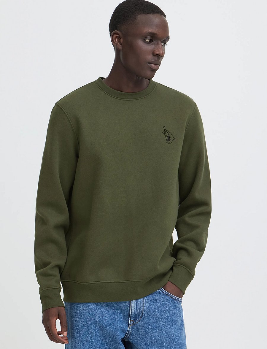 Blend - BHKACE CREW SWEAT - sweatshirts - deep depths - 5